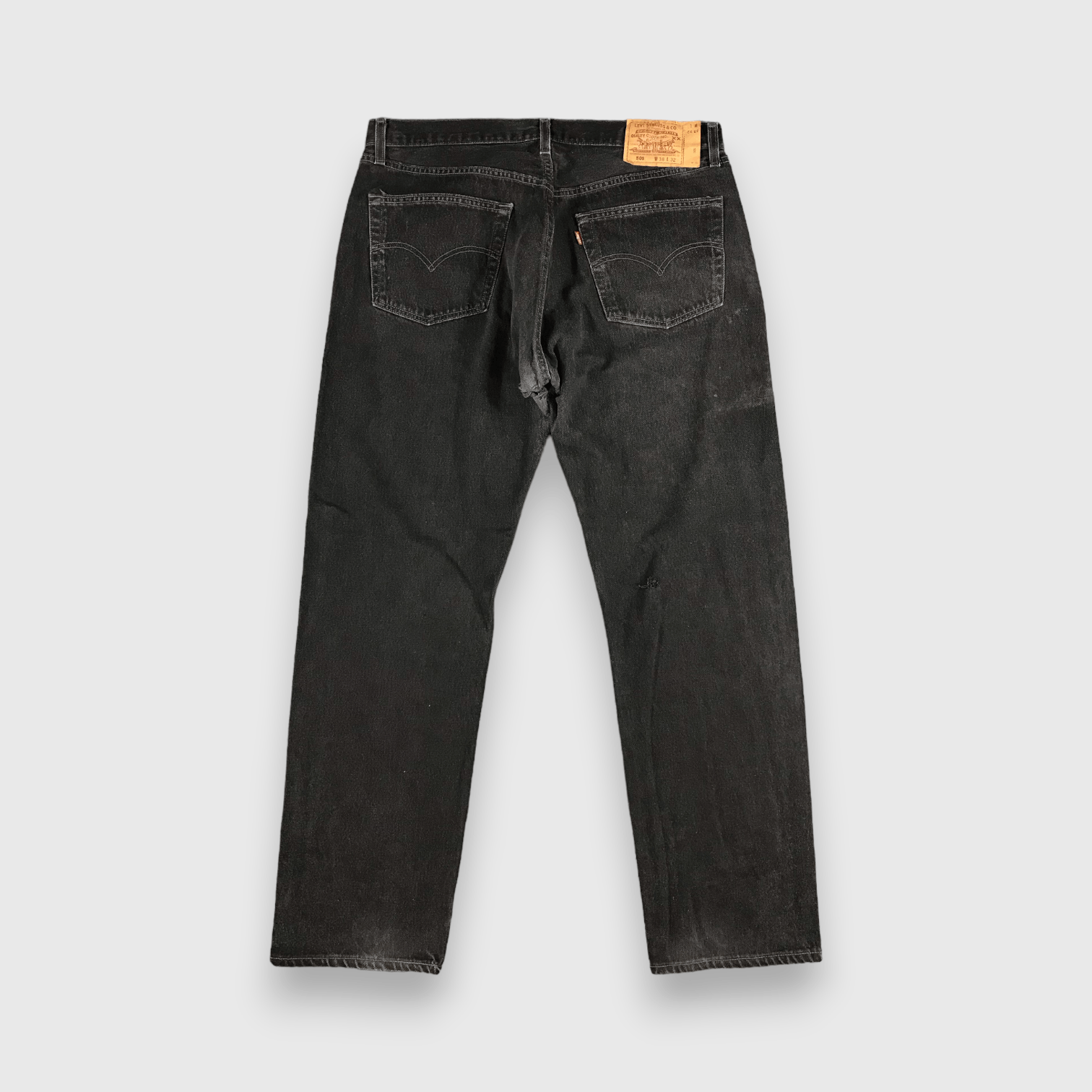 Levi's 90s Vintage Levis 501 Earth Tone Jeans-J1570 Size US 37 - 2 Thumbnail