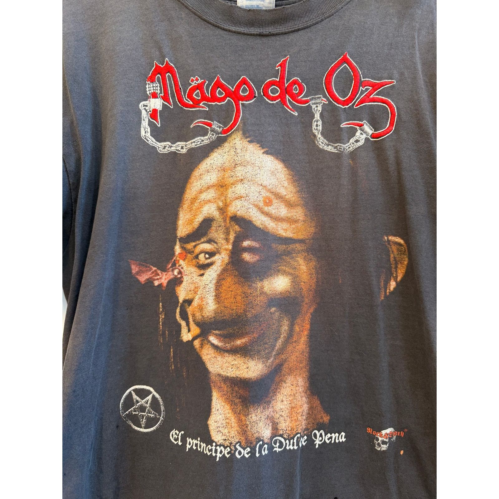 Vintage Vintage Mago de Oz Graphic Tee Size US XL / EU 56 / 4 - 2 Thumbnail