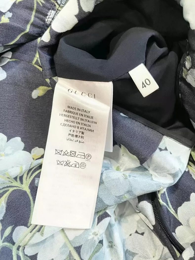 Gucci GucciSilk floral dress 2503-Nextarrow Size XS / US 0-2 / IT 36-38 - 6 Thumbnail