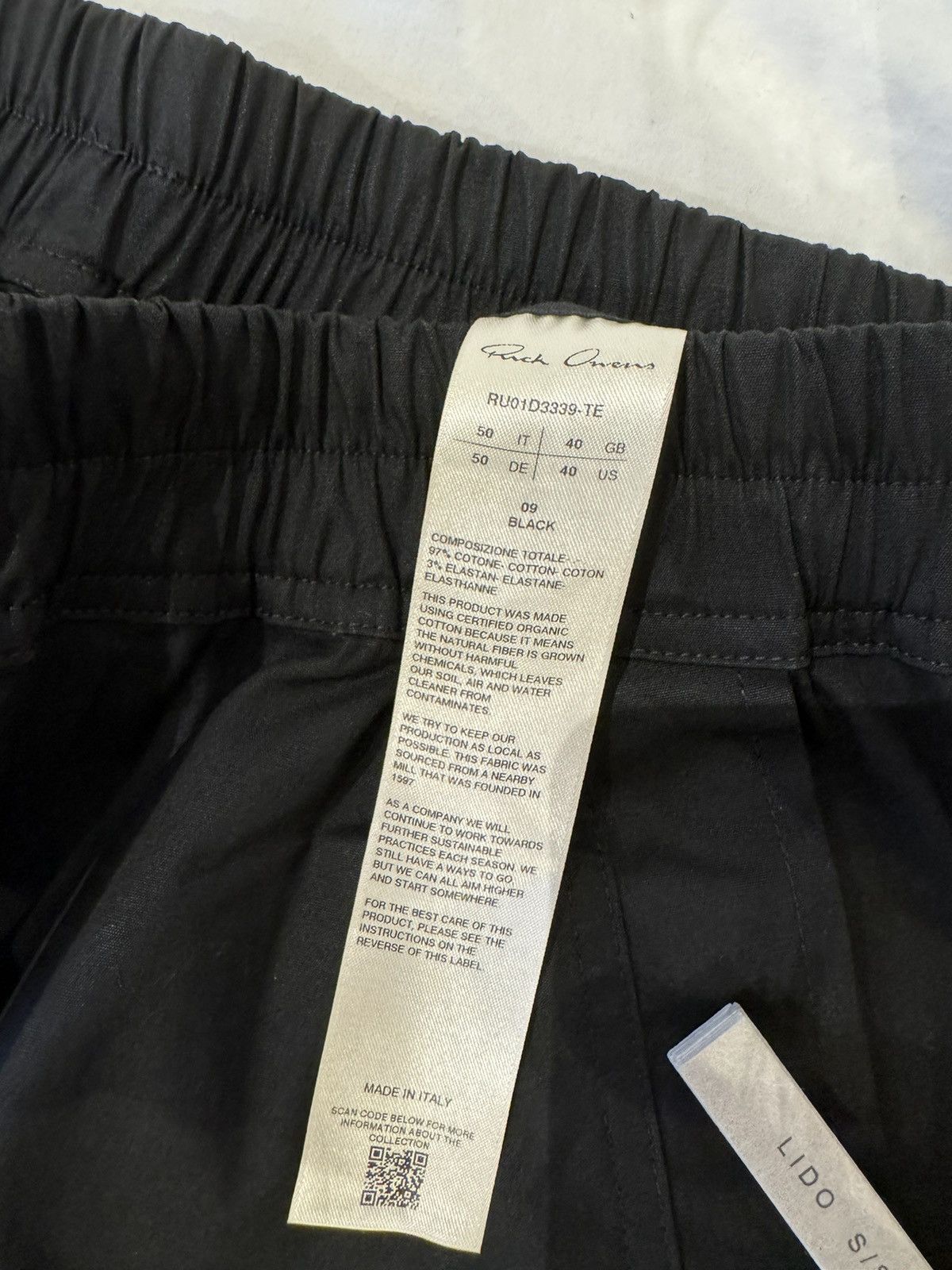 Rick Owens Rick Owens CARGOBELAS BLACK Size US 34 / EU 50 - 6 Thumbnail