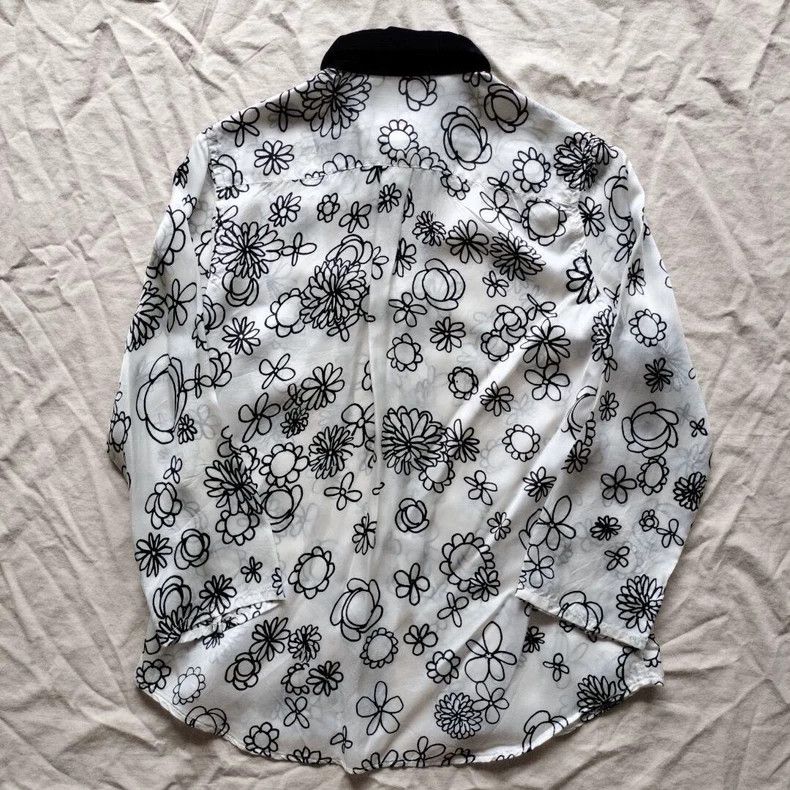 Comme des Garcons Comme des Garcons White long-sleeved shirt Size XS / US 0-2 / IT 36-38 - 8 Thumbnail