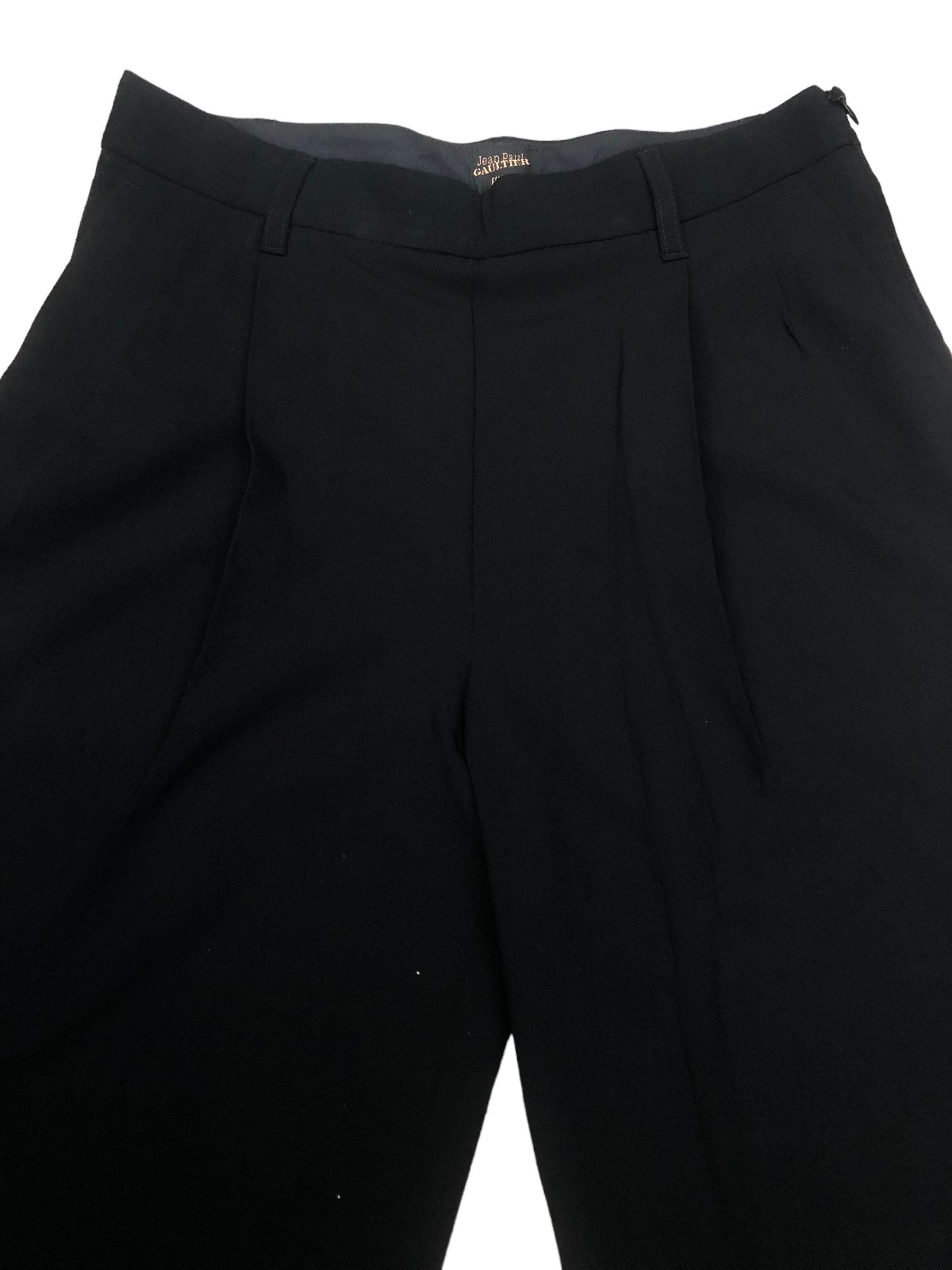 Jean Paul Gaultier JEAN PAUL GAULTIER Femme Paris Flare Pants Trousers Designer Size 26" / US 2 / IT 38 - 5 Thumbnail