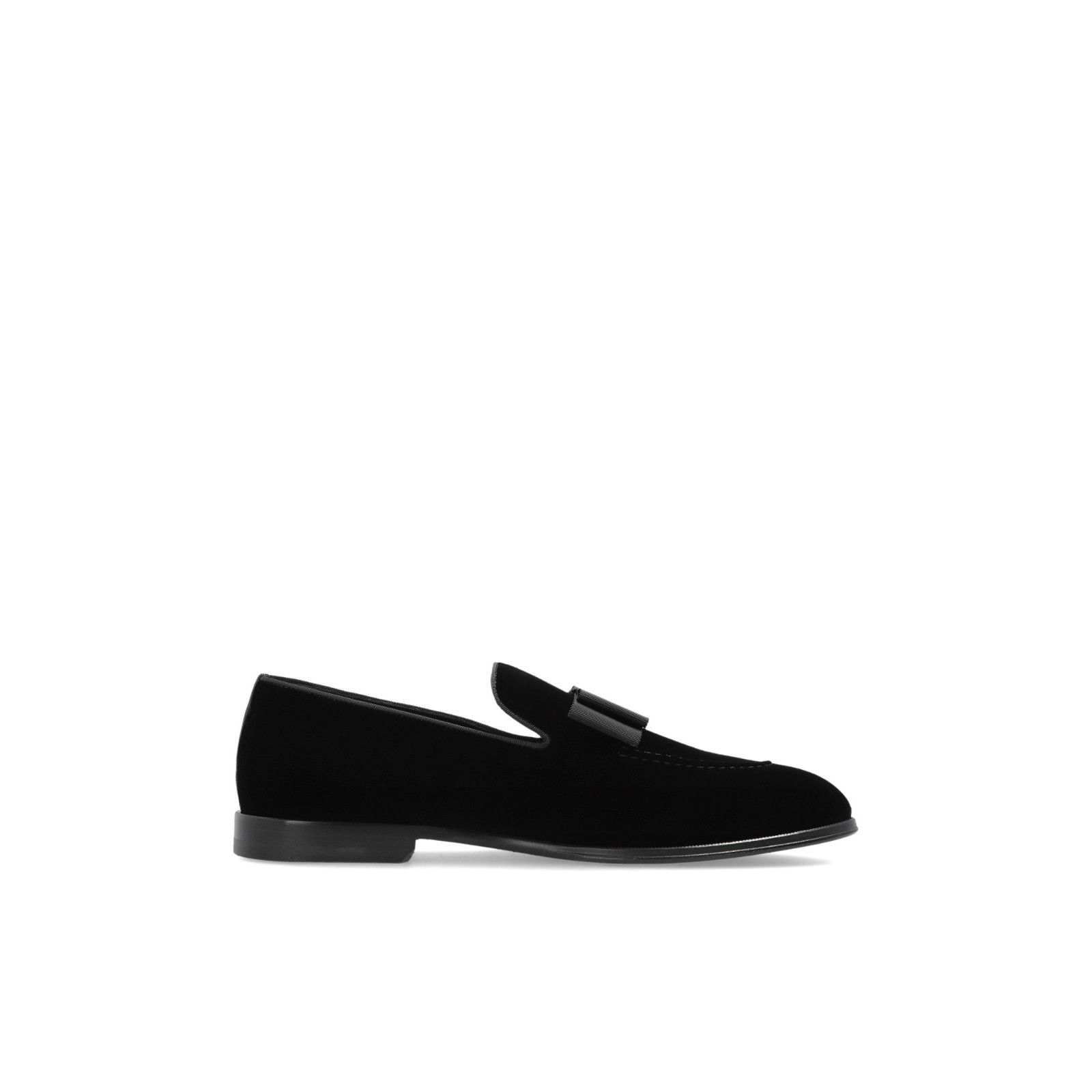 Dsquared2 DSQUARED2 Black Velvet Loafers New & Authentic (Men's size:U Size US 9.5 / EU 42-43 - 1 Thumbnail