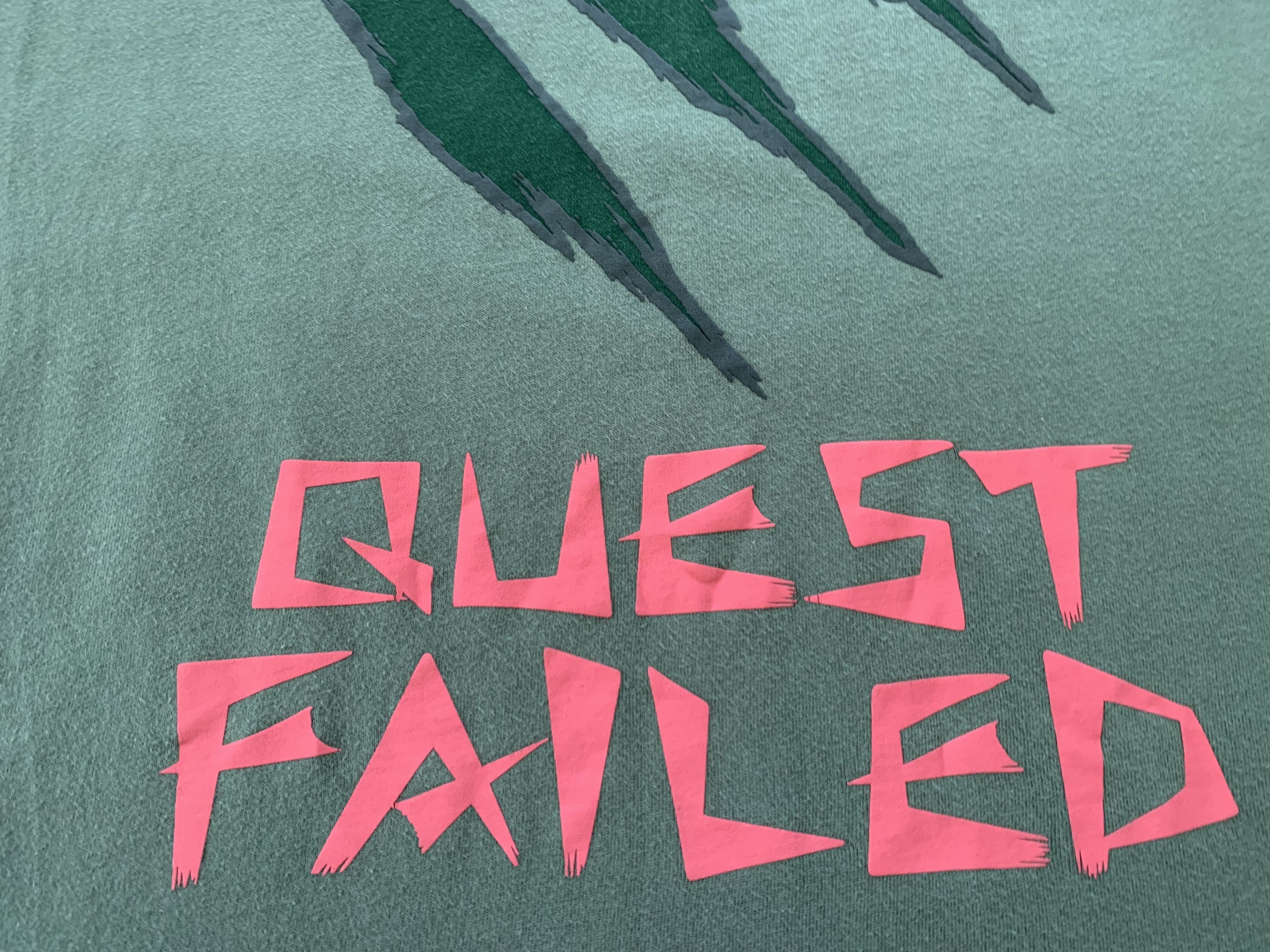 Uniqlo Uniqlo UT Monster Hunter Capcom Quest Failed T-Shirt Size US L / EU 52-54 / 3 - 7 Thumbnail