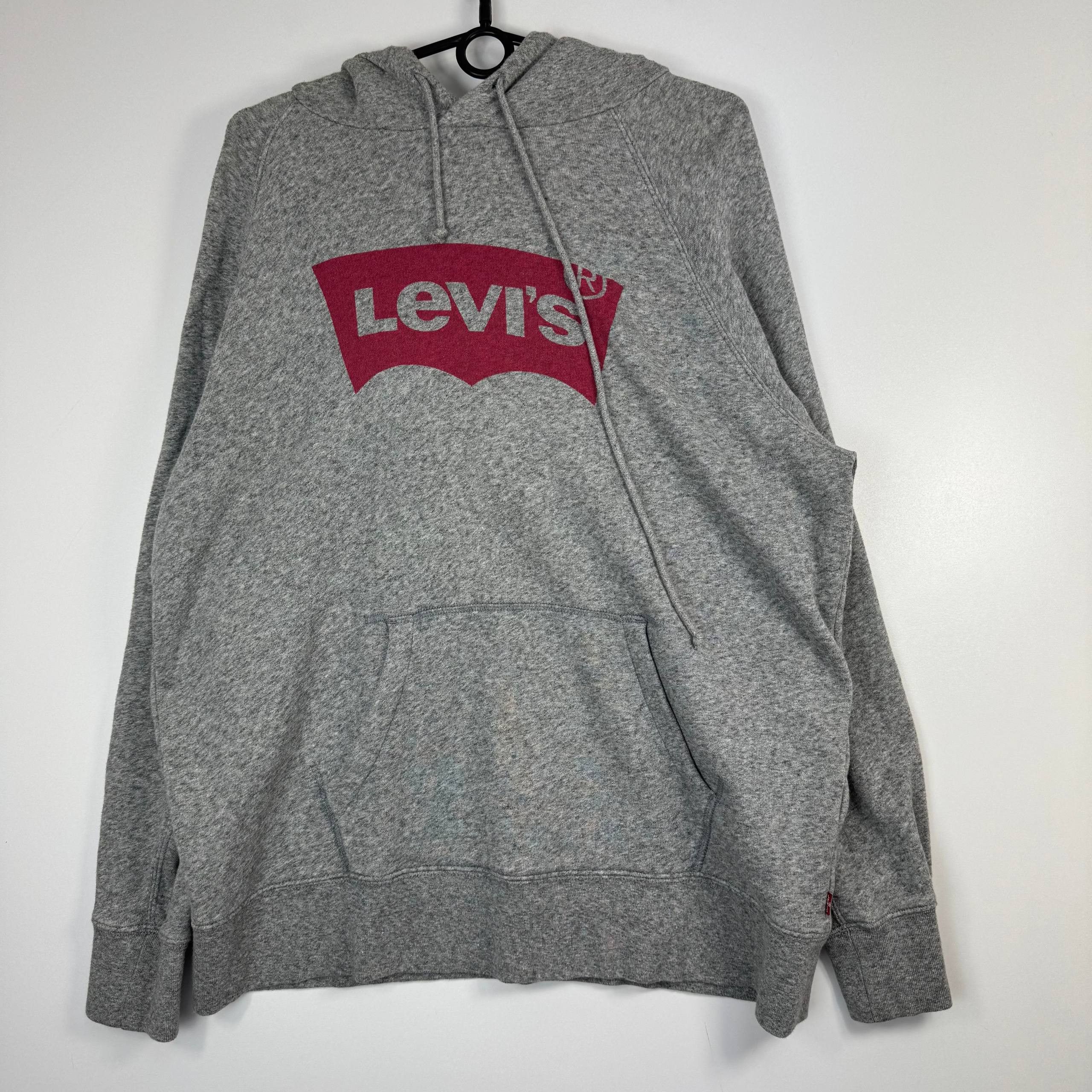 Levi's Levi’s Big Logo Hoodie Grey Mens Size M Size US M / EU 48-50 / 2 - 1 Thumbnail
