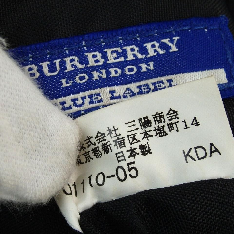 Burberry Vintage Burberry Blue Label Handbag Nova Check Leather Nylon Size ONE SIZE - 4 Thumbnail