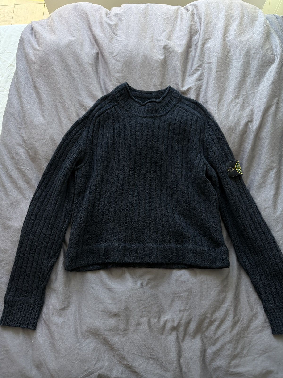 Stone Island RARE Stone island Wool sweater Size US L / EU 52-54 / 3 - 1 Thumbnail