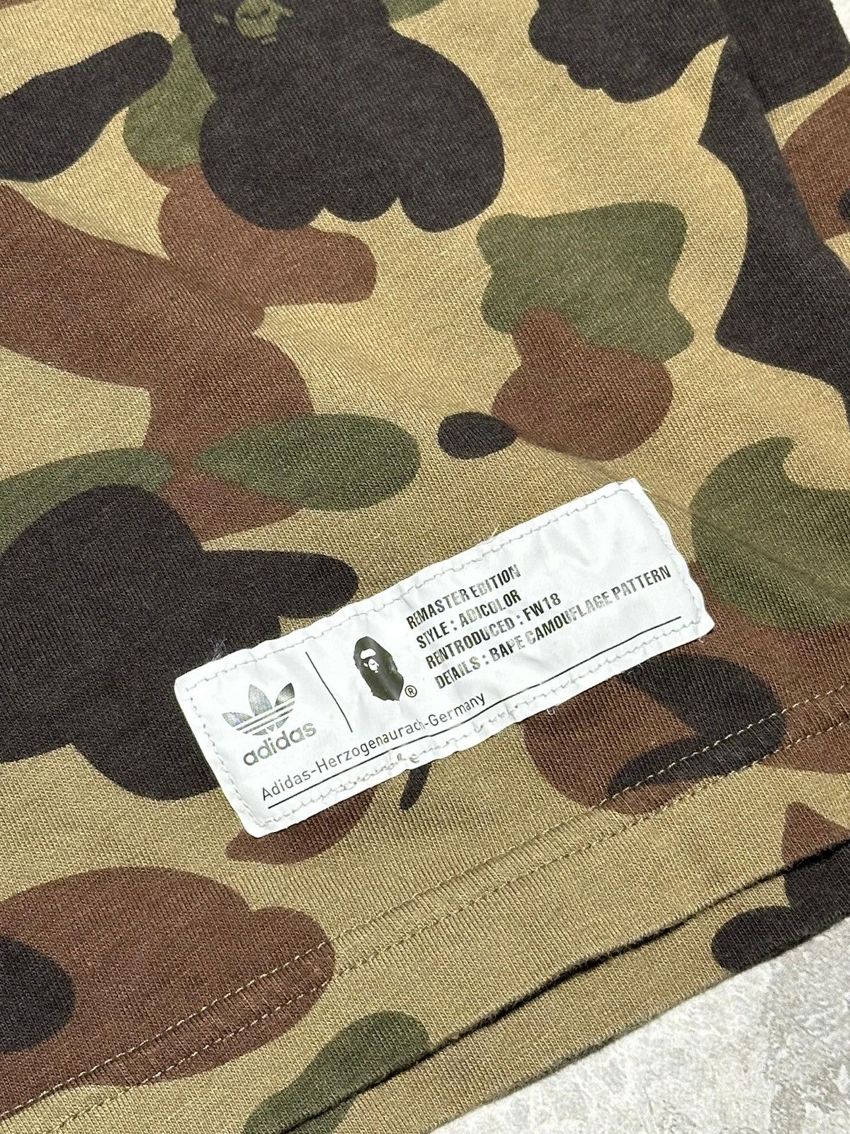 Adidas × Bape A Bathing Ape BAPE x Adidas 1st Camo Logo T-Shirt Tee Size US M / EU 48-50 / 2 - 4 Thumbnail