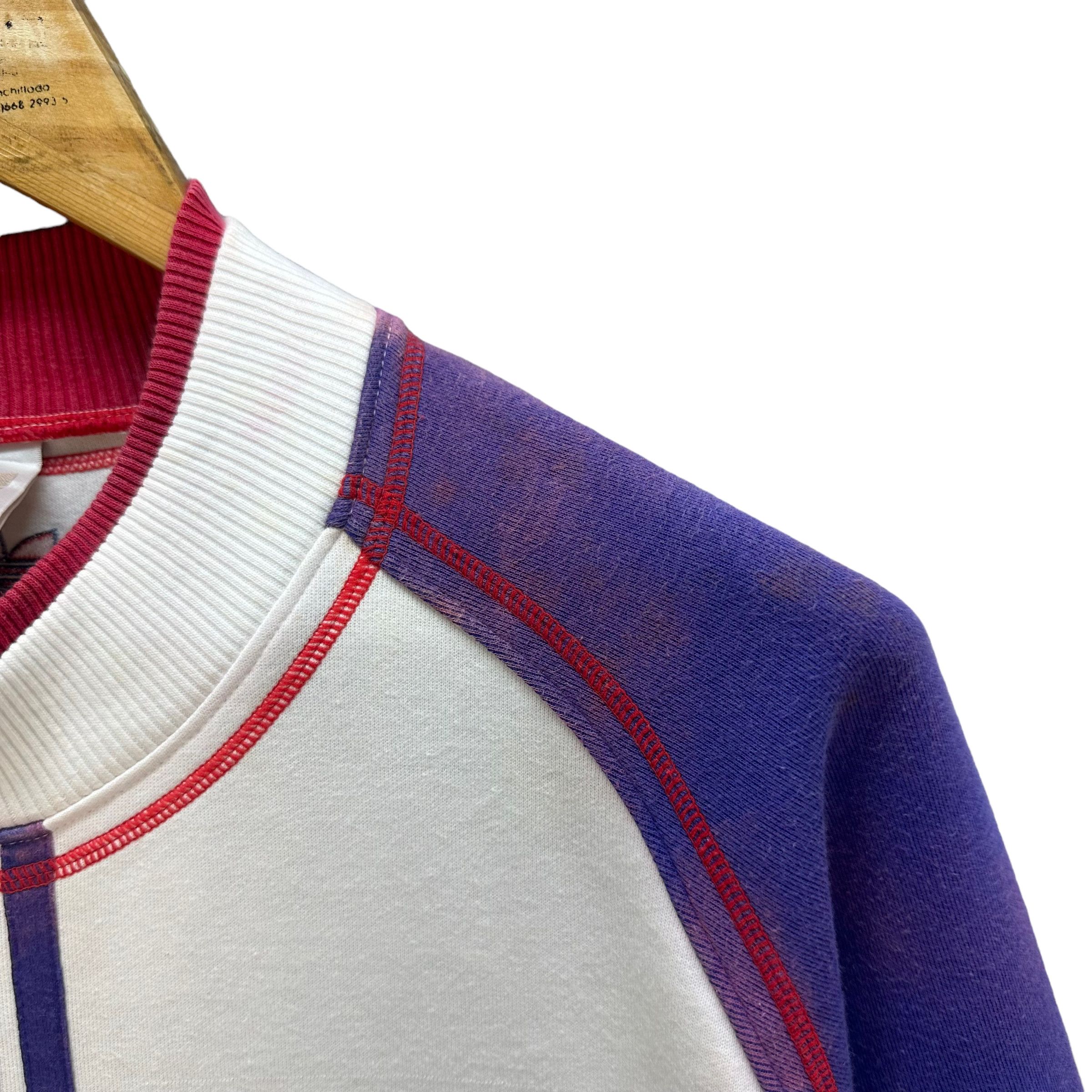 Adidas VINTAGE ADIDAS TREFOIL BIG LOGO JUMPER #8204-212 Size US M / EU 48-50 / 2 - 3 Thumbnail