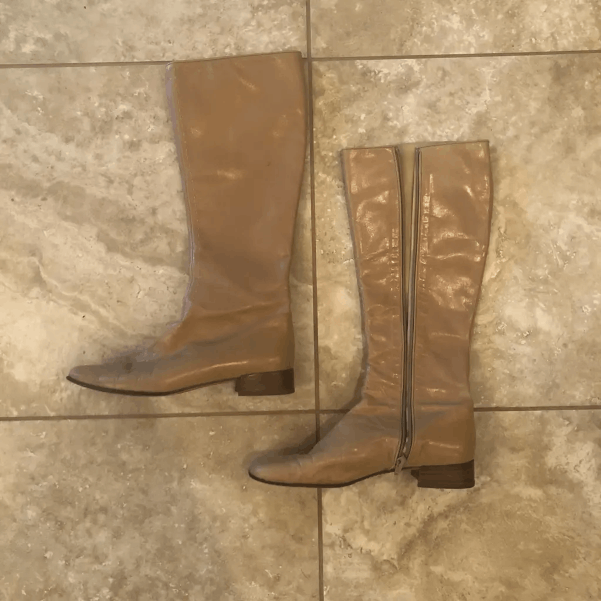 Valentino Valentino Garavani Leather Knee Boots – Italy – EU 37 Size US 6.5 / IT 36.5 - 1 Thumbnail