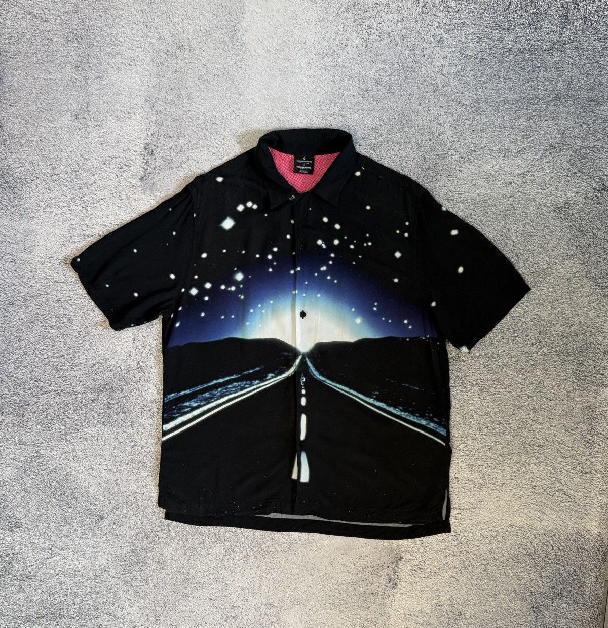 Marcelo Burlon Marcelo Burlon Close Encounters Highway Shirt Viscose MItaly Size US M / EU 48-50 / 2 - 1 Thumbnail