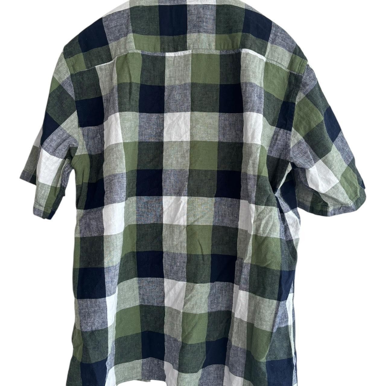 Norse Projects Norse projects Carsten cotton linen check shirt green Size US S / EU 44-46 / 1 - 2 Thumbnail
