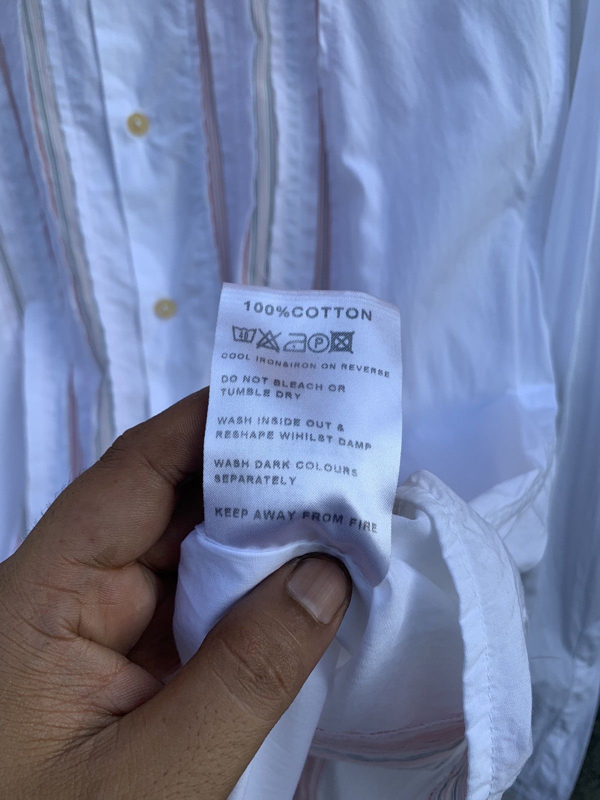 If Six Was Nine Poetic Justice reconstructed dress shirt Size US L / EU 52-54 / 3 - 8 Thumbnail