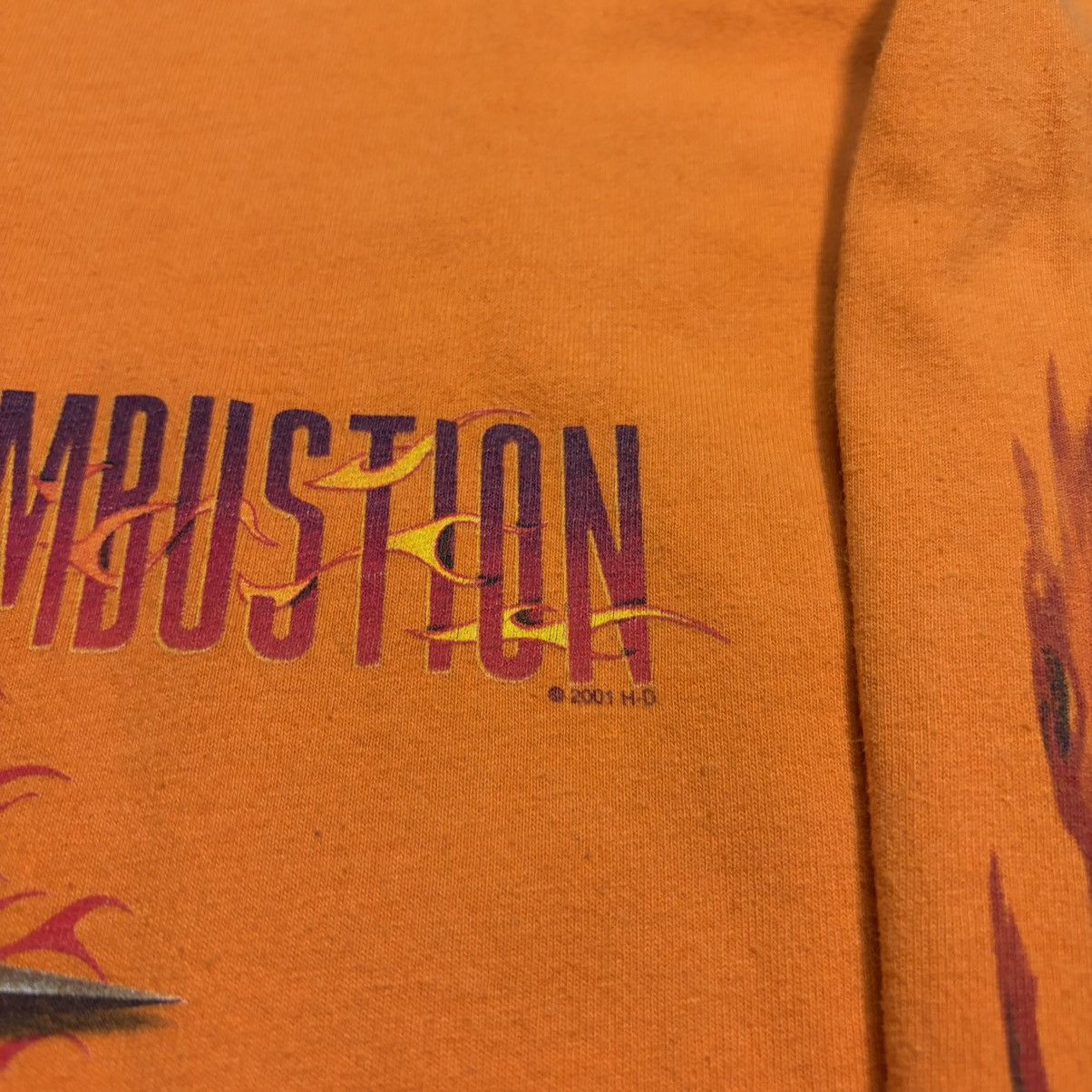 Harley Davidson Vintage Harley Davidson Flame Long Sleeve T shirt Biker Y2K Size US M / EU 48-50 / 2 - 8 Thumbnail