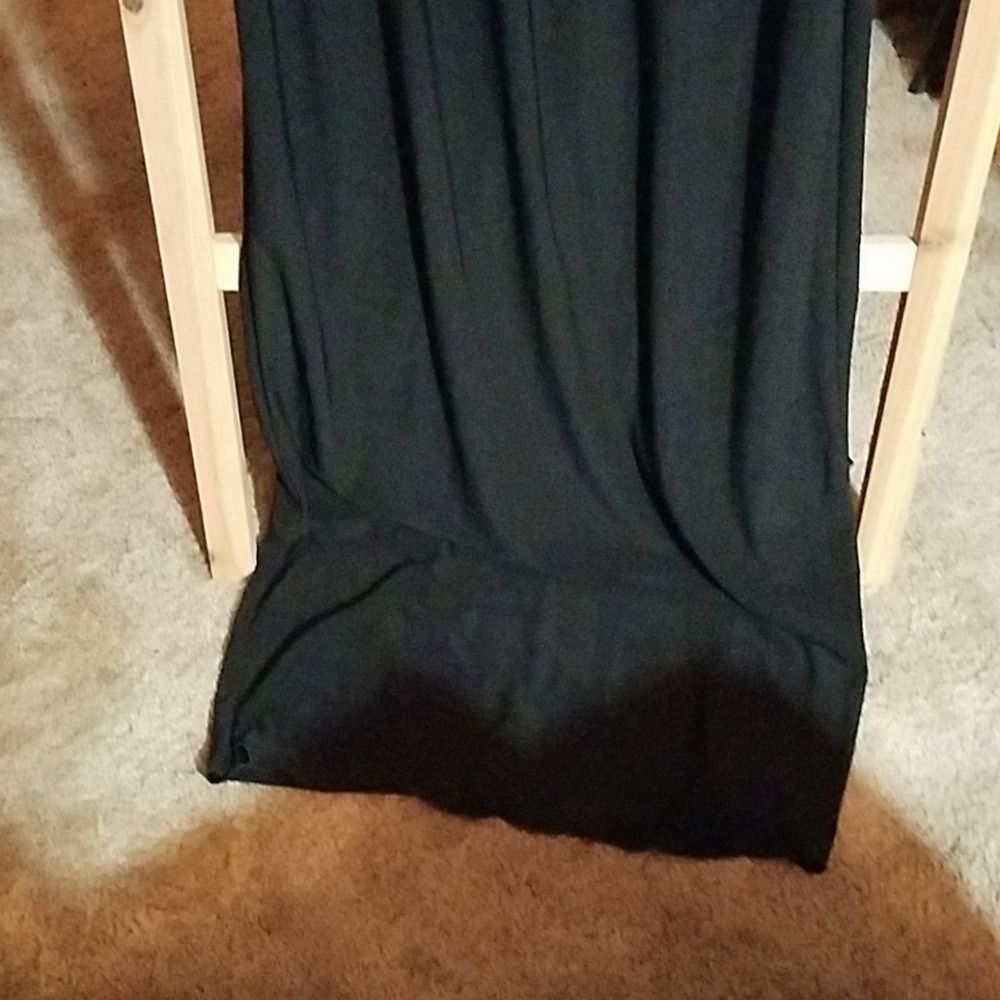 Other Storm Off The Shoulder Black Maxi Large Size L / US 10 / IT 46 - 2 Thumbnail