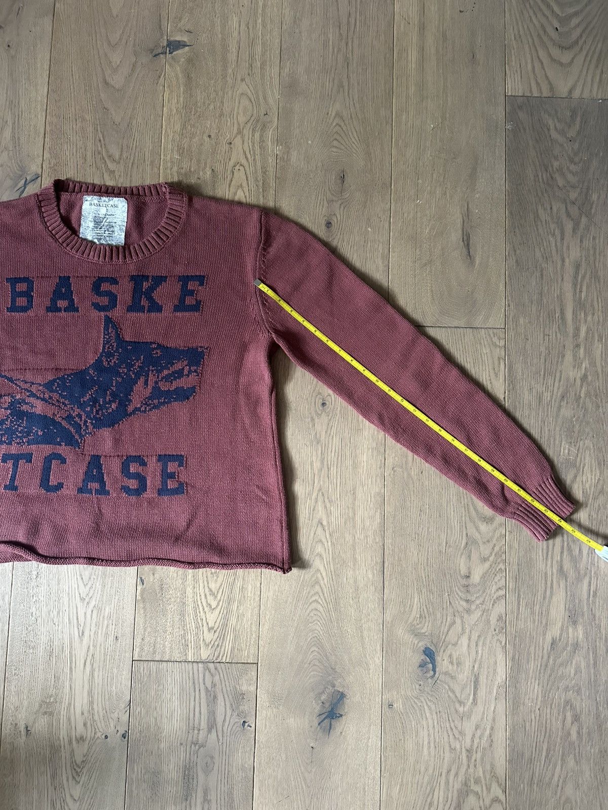 basketcase gallery Basketcase Gallery Raw College Knit Sweater Size US M / EU 48-50 / 2 - 7 Thumbnail