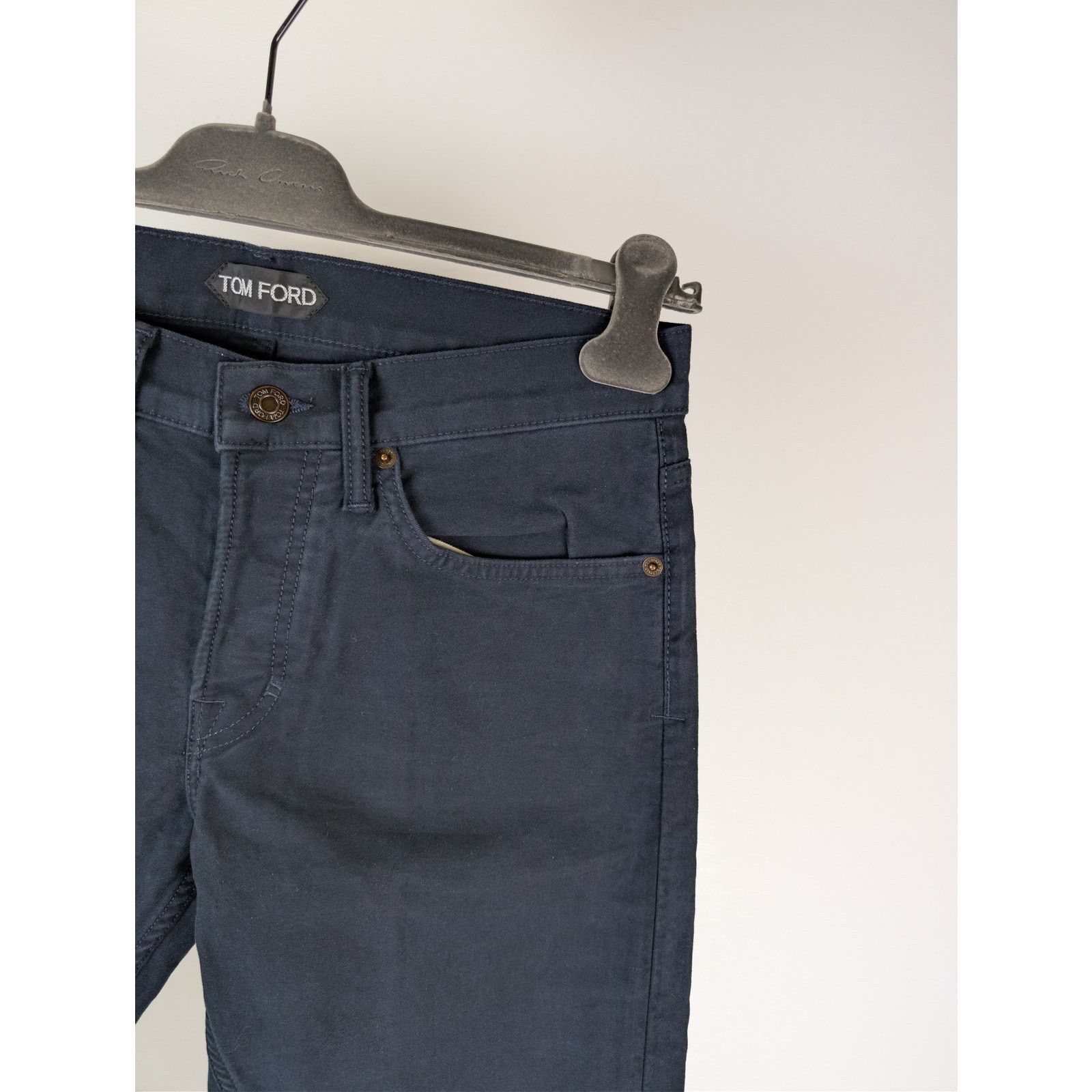 Tom Ford o1rshd1 Straight Fit Denim Jeans in Blue Size US 30 / EU 46 - 5 Thumbnail