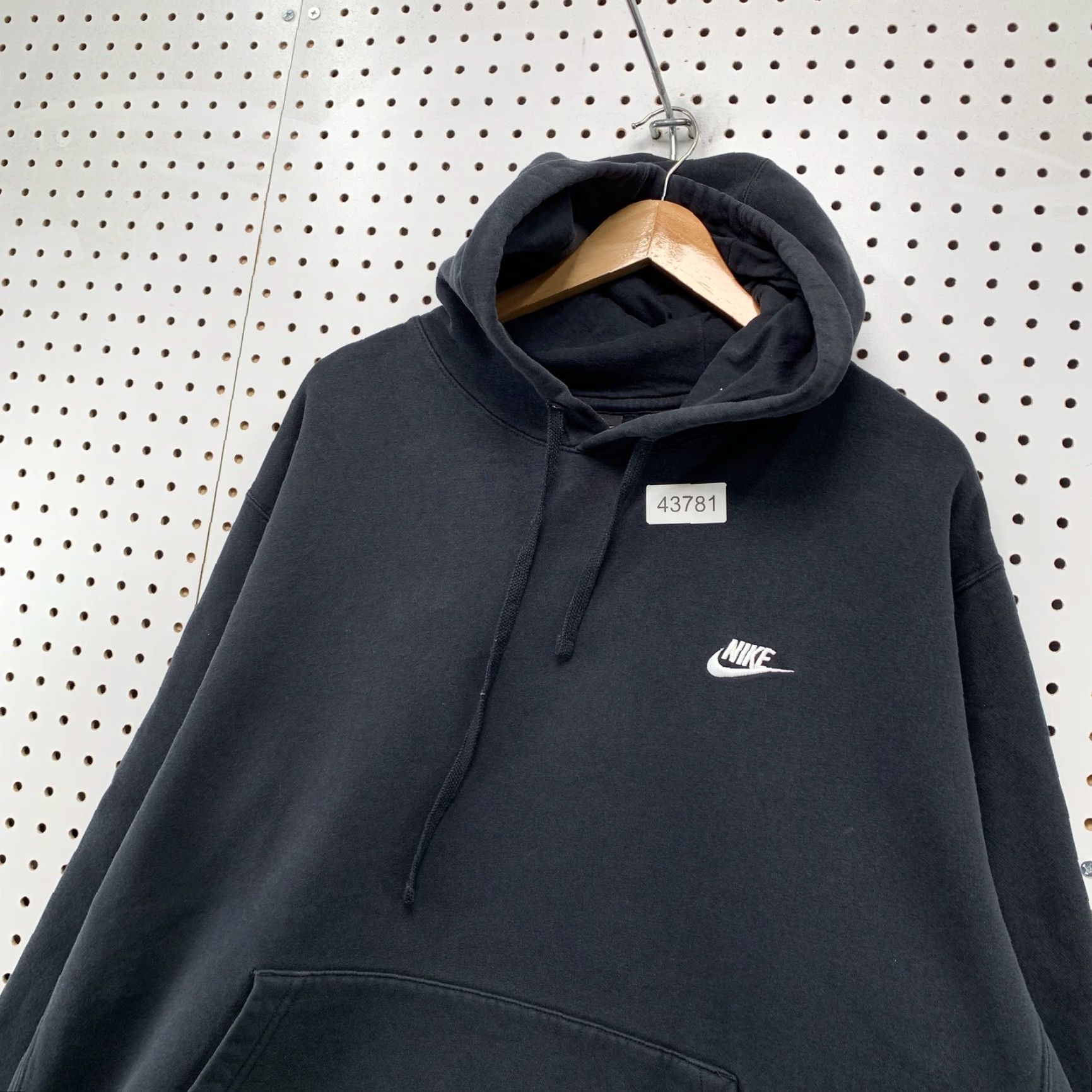 Nike Nike Essential Hoodie Sweatshirt Mens 2XL Black Hooded Embroidered Swoosh Size US XXL / EU 58 / 5 - 4 Thumbnail
