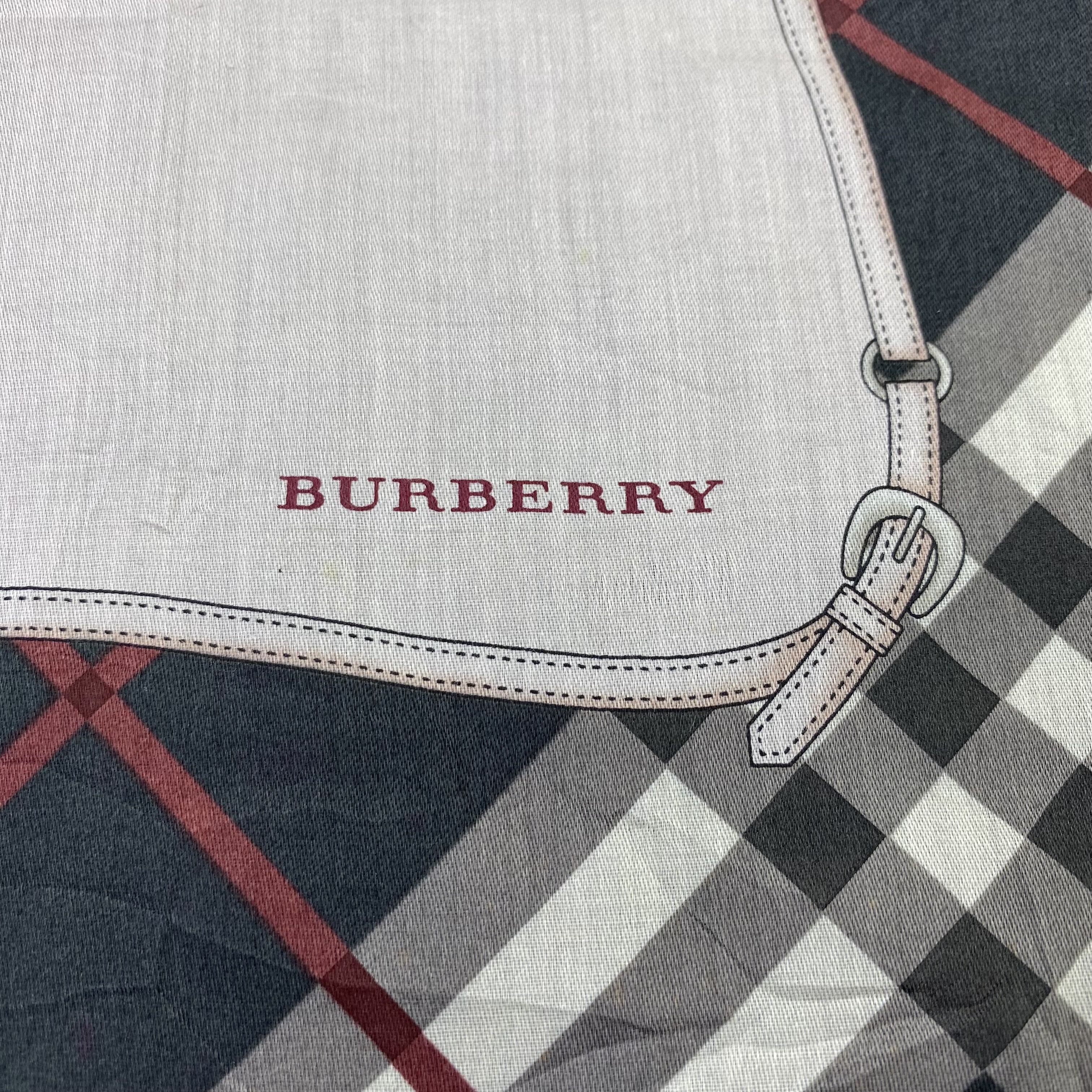 Burberry Burberry Handkerchief / Bandana / Neckerchief-B2292 Size ONE SIZE - 7 Thumbnail