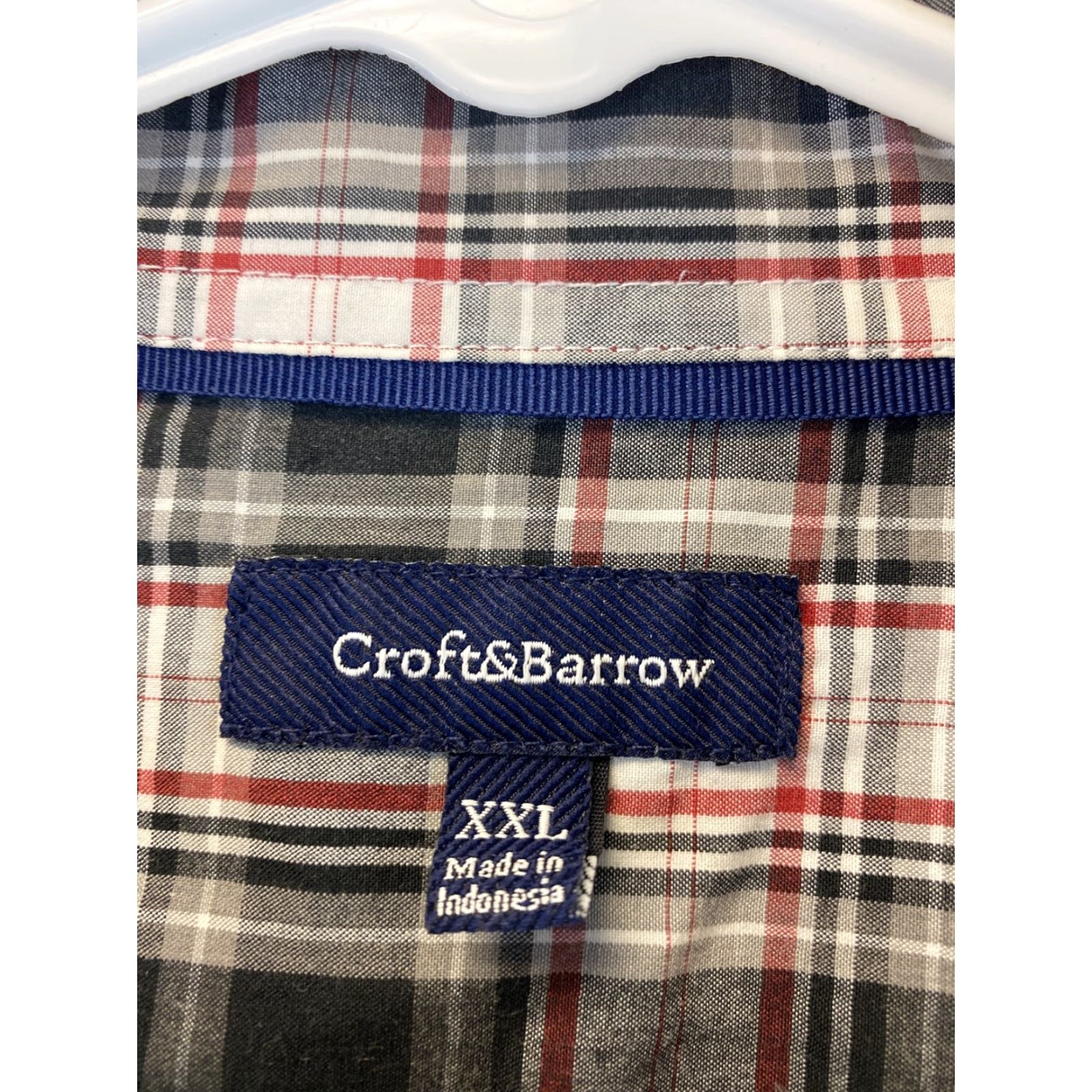 Croft & Barrow Croft & Barrow Classic Fit Long Sleeve Shirt Men’s XXL Plaid / 82-28 Size US XXL / EU 58 / 5 - 5 Thumbnail
