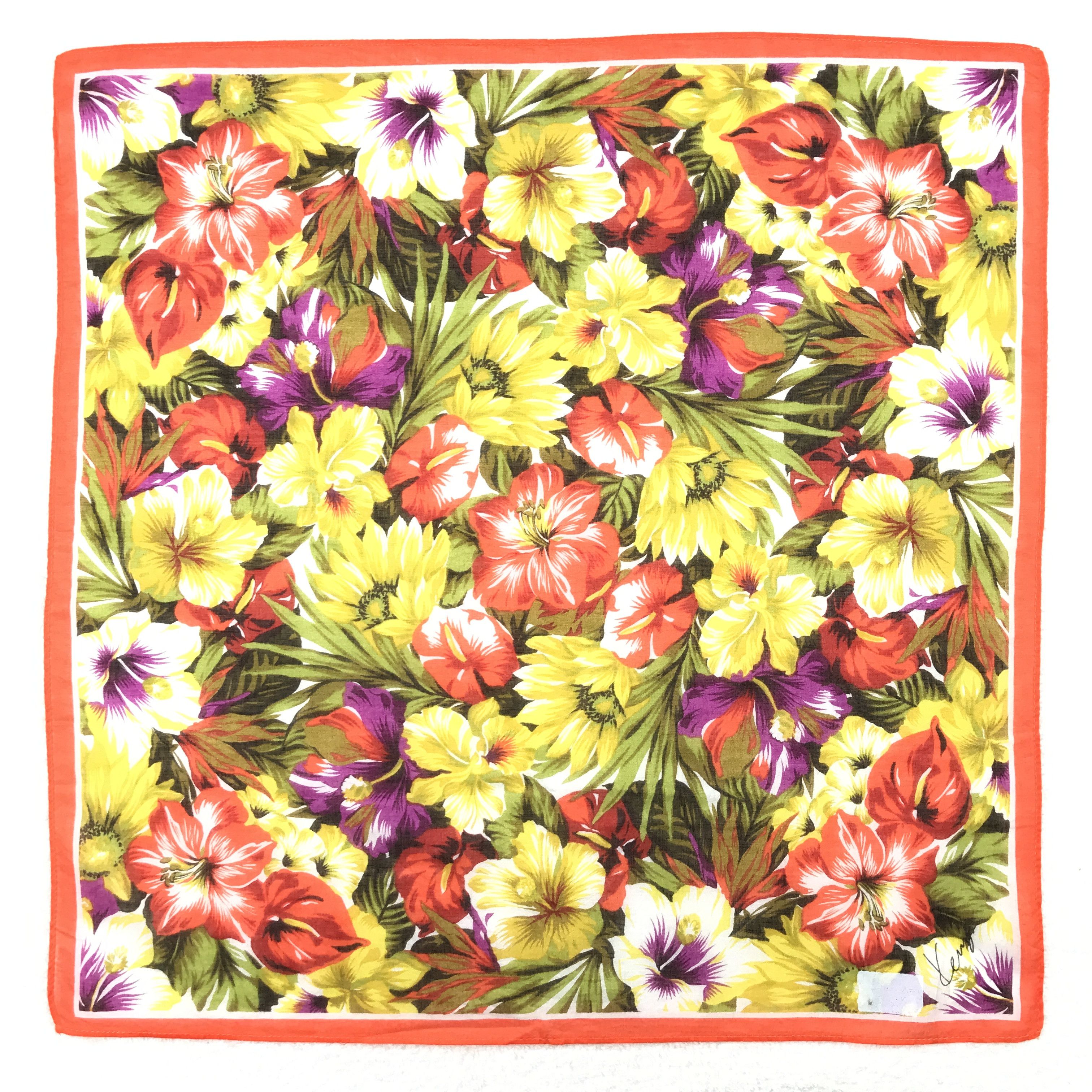 Japanese Brand × Kenzo × Vintage Vintage Kenzo Bandana Neckerchief Handkerchief Size ONE SIZE - 1 Thumbnail