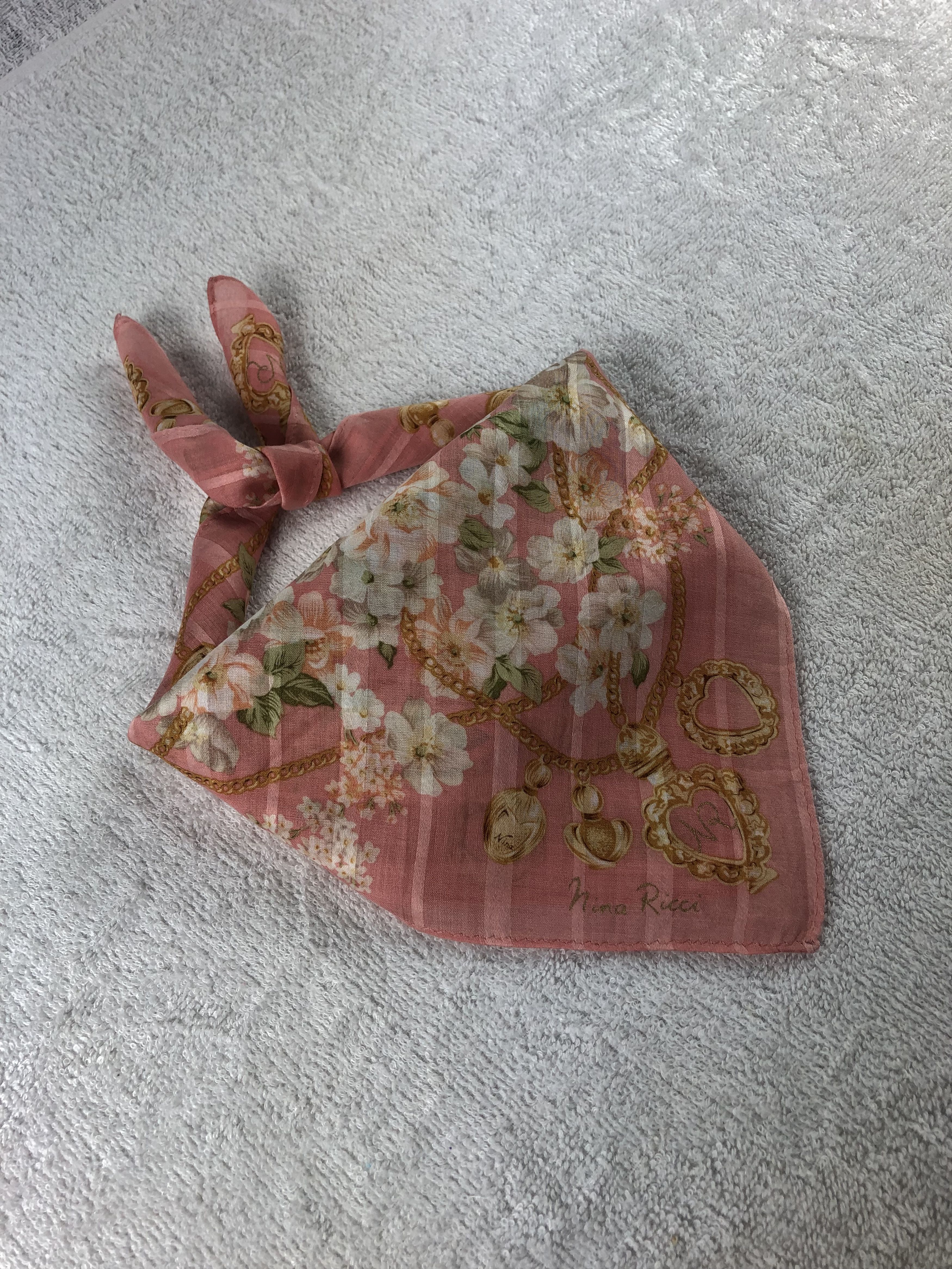 Nina Ricci × Vintage Nina Ricci Handkerchief / Bandana / Neckerchief Size ONE SIZE - 2 Thumbnail