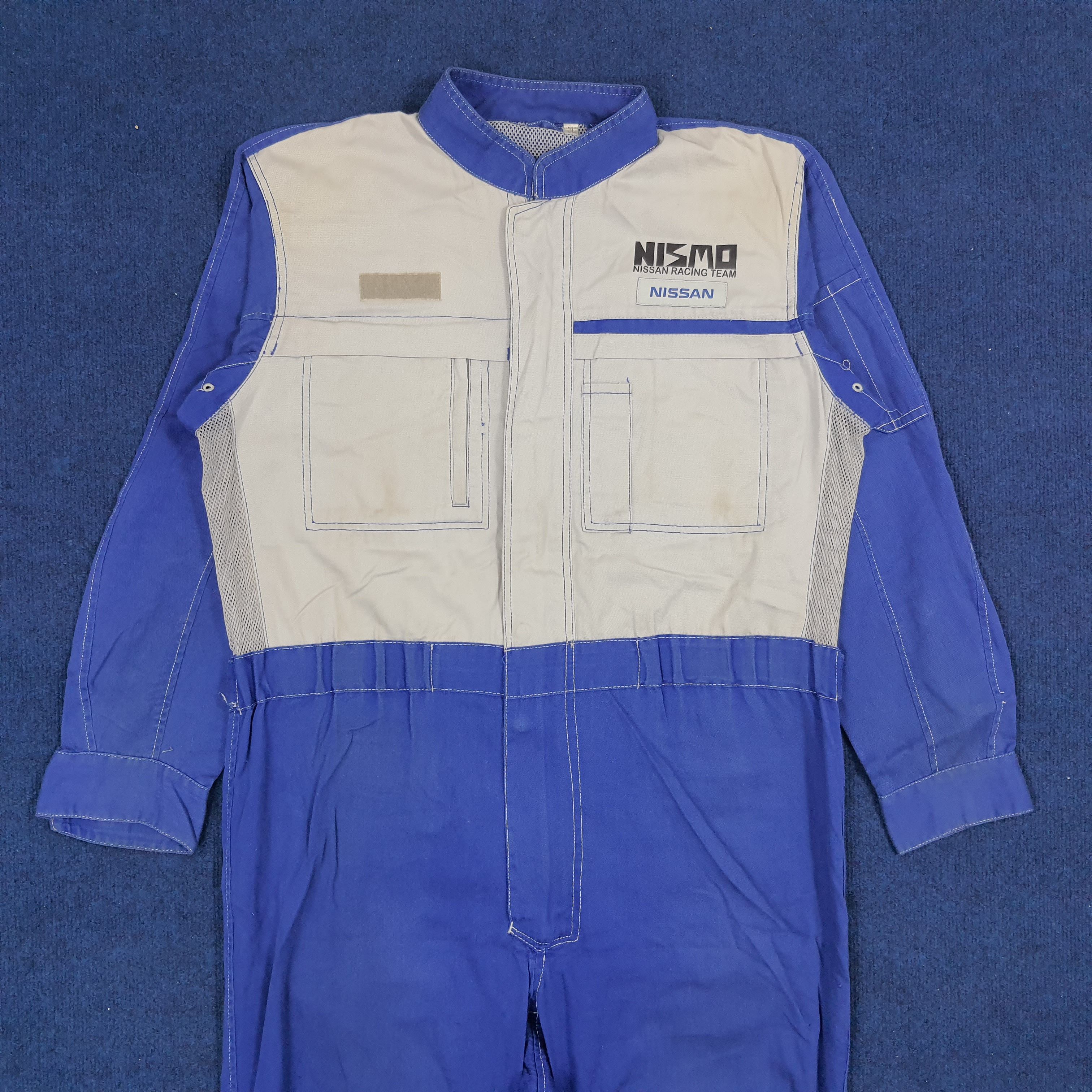 Japanese Brand × Vintage Vintage NISMO Nissan Racing Team Japan Motorsports Coverall Size US M / EU 48-50 / 2 - 3 Thumbnail