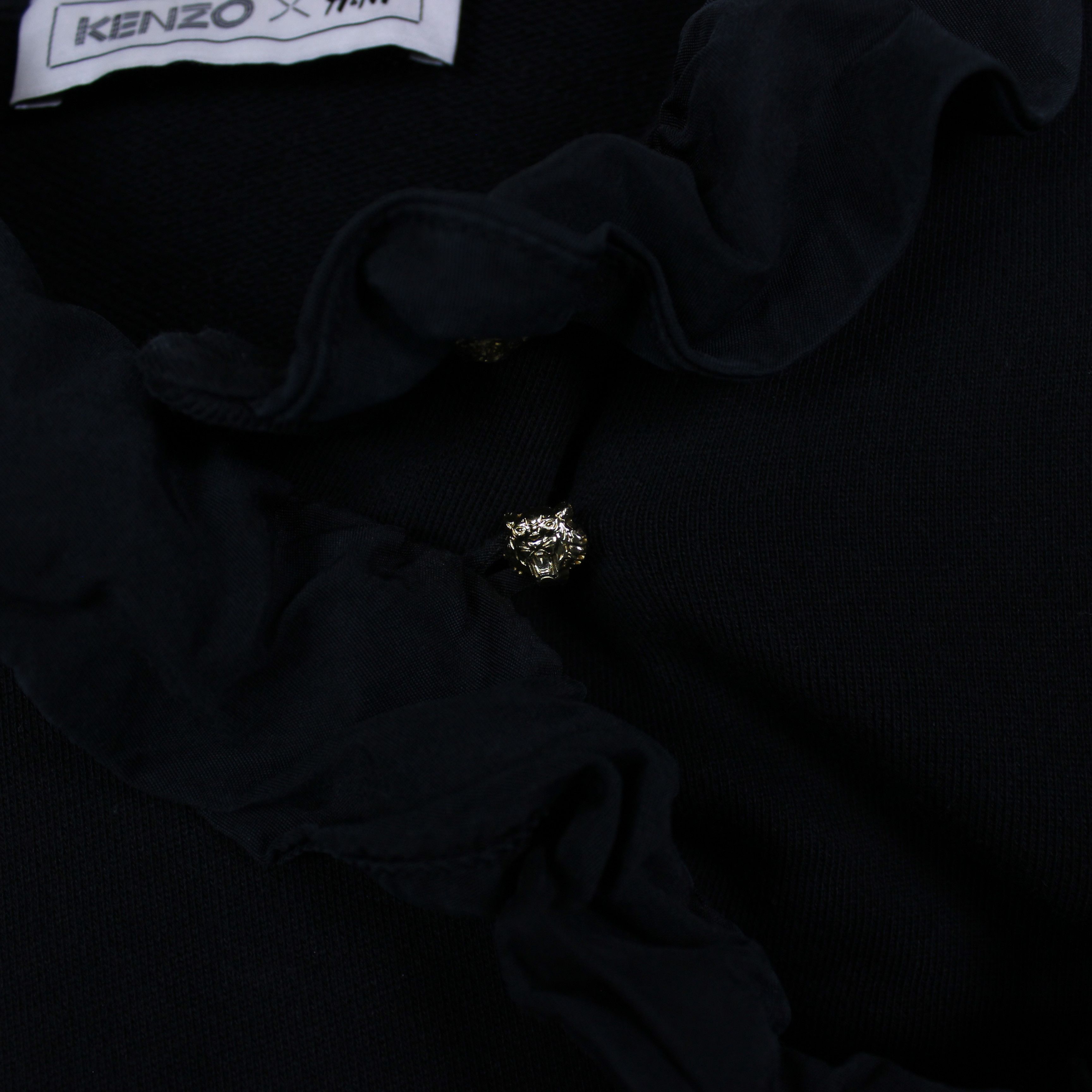H&M × Kenzo KENZO & H&M Black Logo Jungle Sweatshirt Jumper Size M Size M / US 6-8 / IT 42-44 - 7 Thumbnail