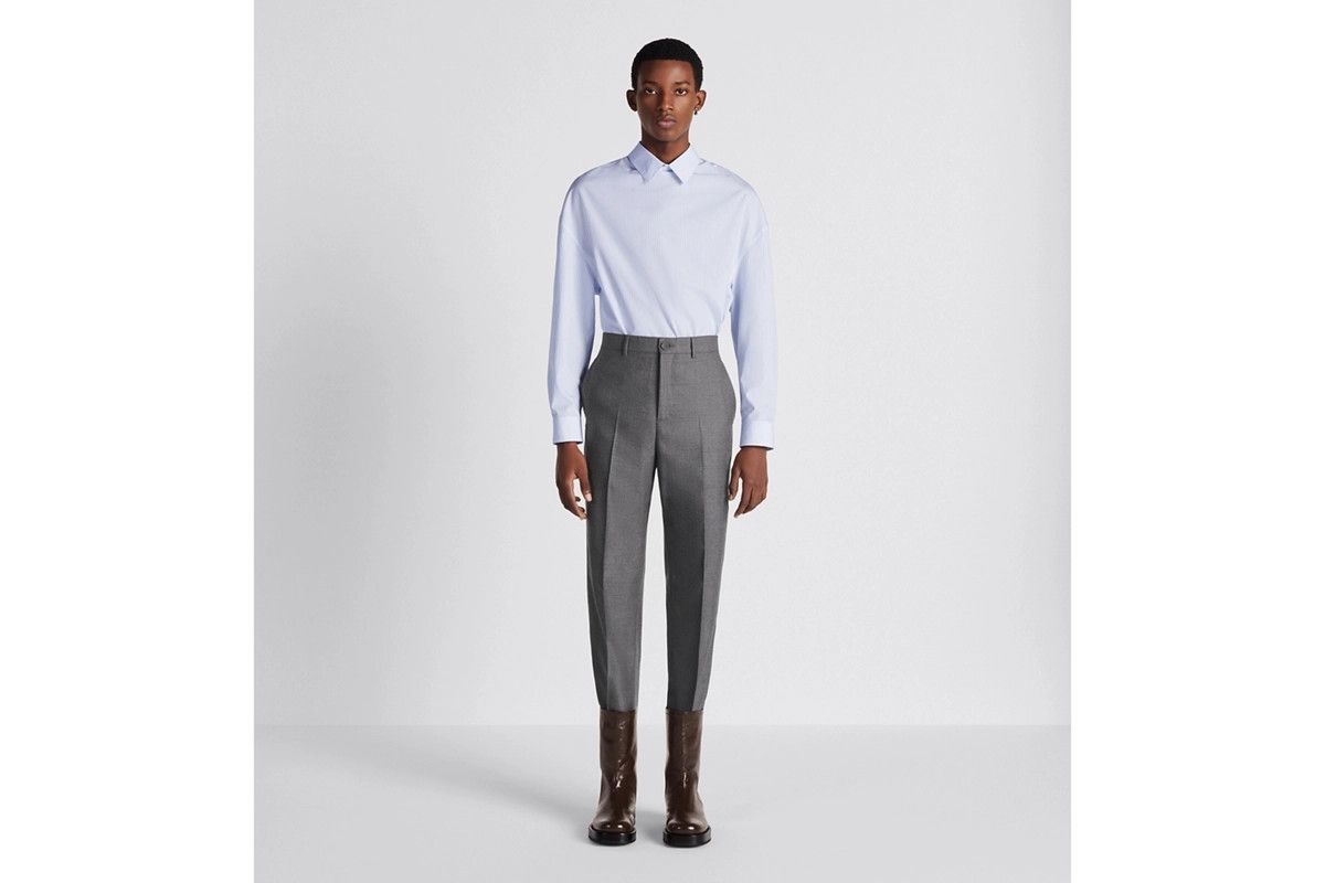 Dior o1bcso1str0125 Pants in Grey Size US 32 / EU 48 - 4 Thumbnail