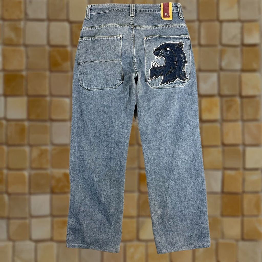 Archive style jeans - archive y2k grange fade Denim pants SWAG