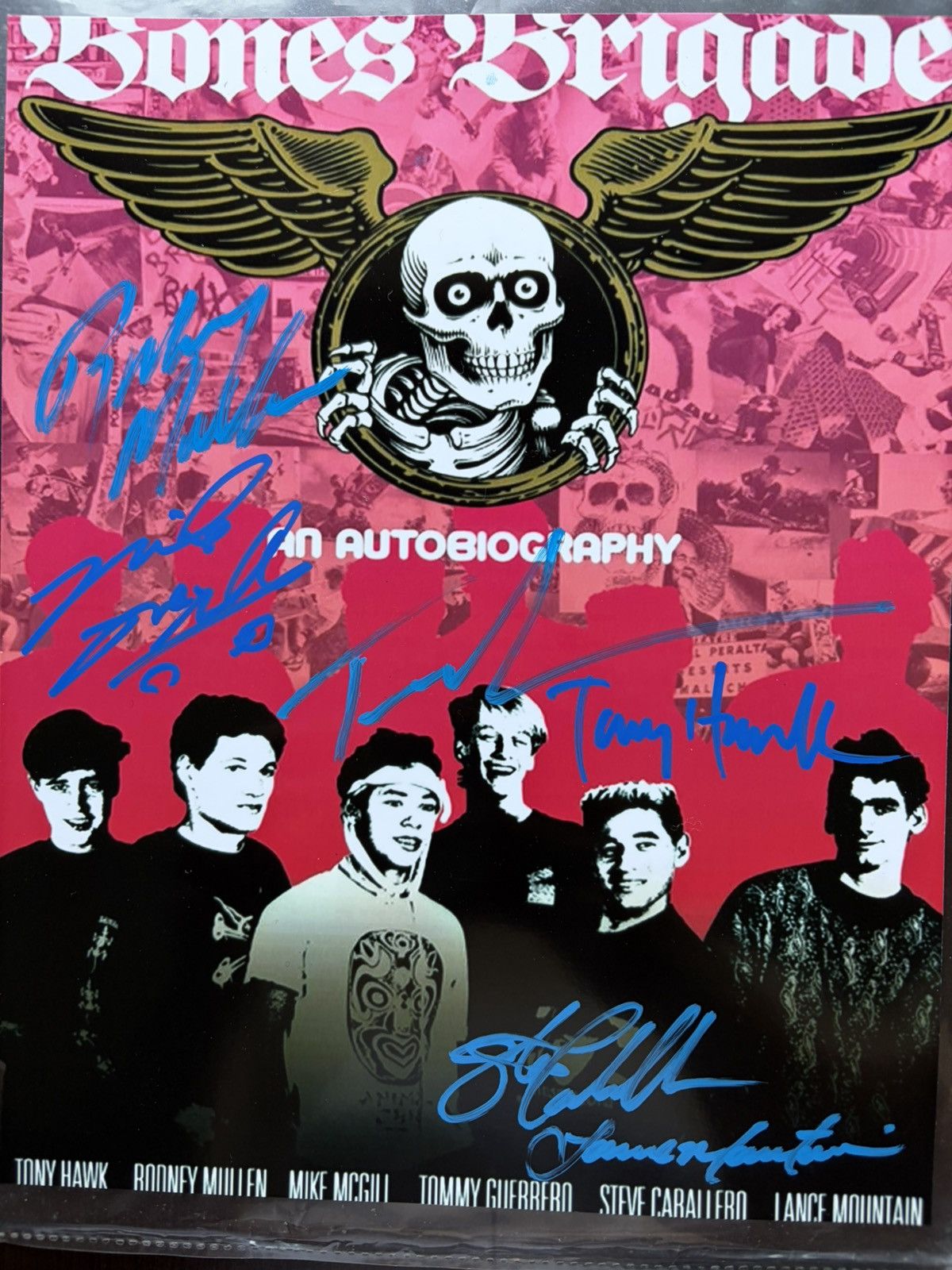 Powell Peralta Powell Peralta bones brigade signed photo tony hawk Size ONE SIZE - 1 Thumbnail