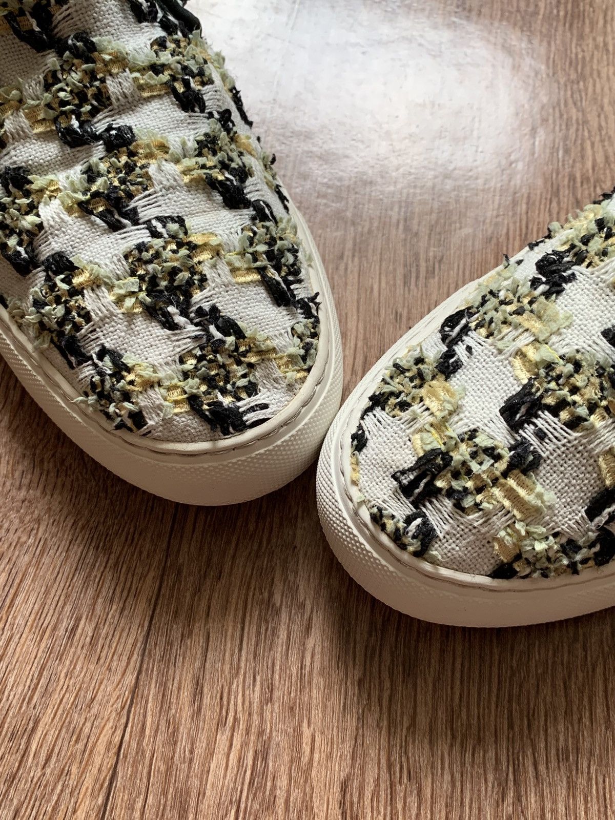 Designer × Diemme Diemme Leather Garda Slip-on Sneakers Prada style Size US 7.5 / EU 40-41 - 7 Thumbnail