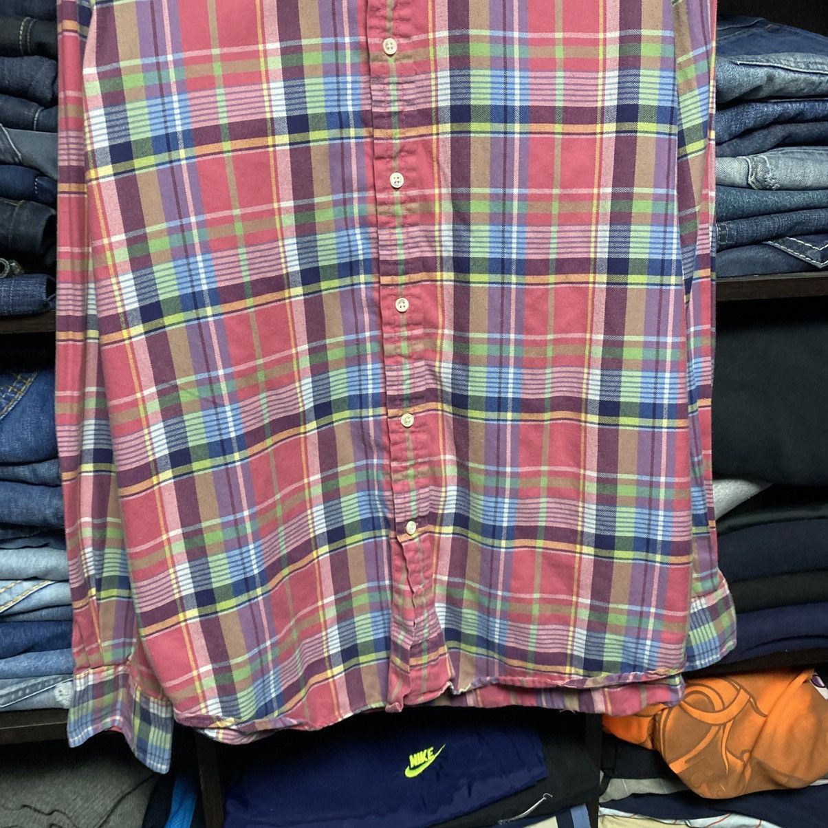 Polo Ralph Lauren Luxury Polo Ralph Lauren Flannel button multicolored shirt Size US XL / EU 56 / 4 - 3 Thumbnail