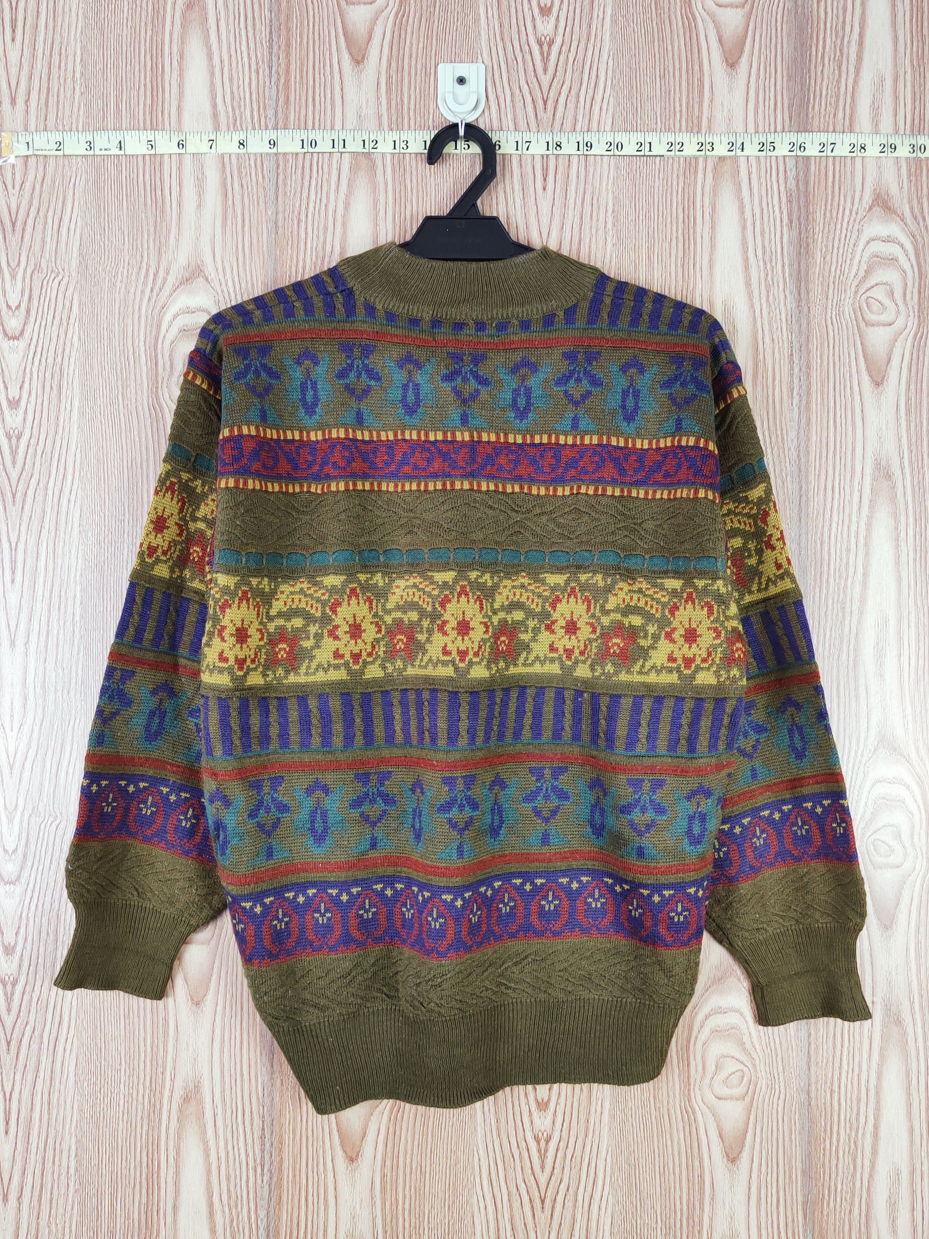Homespun Knitwear Charlook Olive Knitwear Sweatshirts #W558 Size US M / EU 48-50 / 2 - 7 Thumbnail