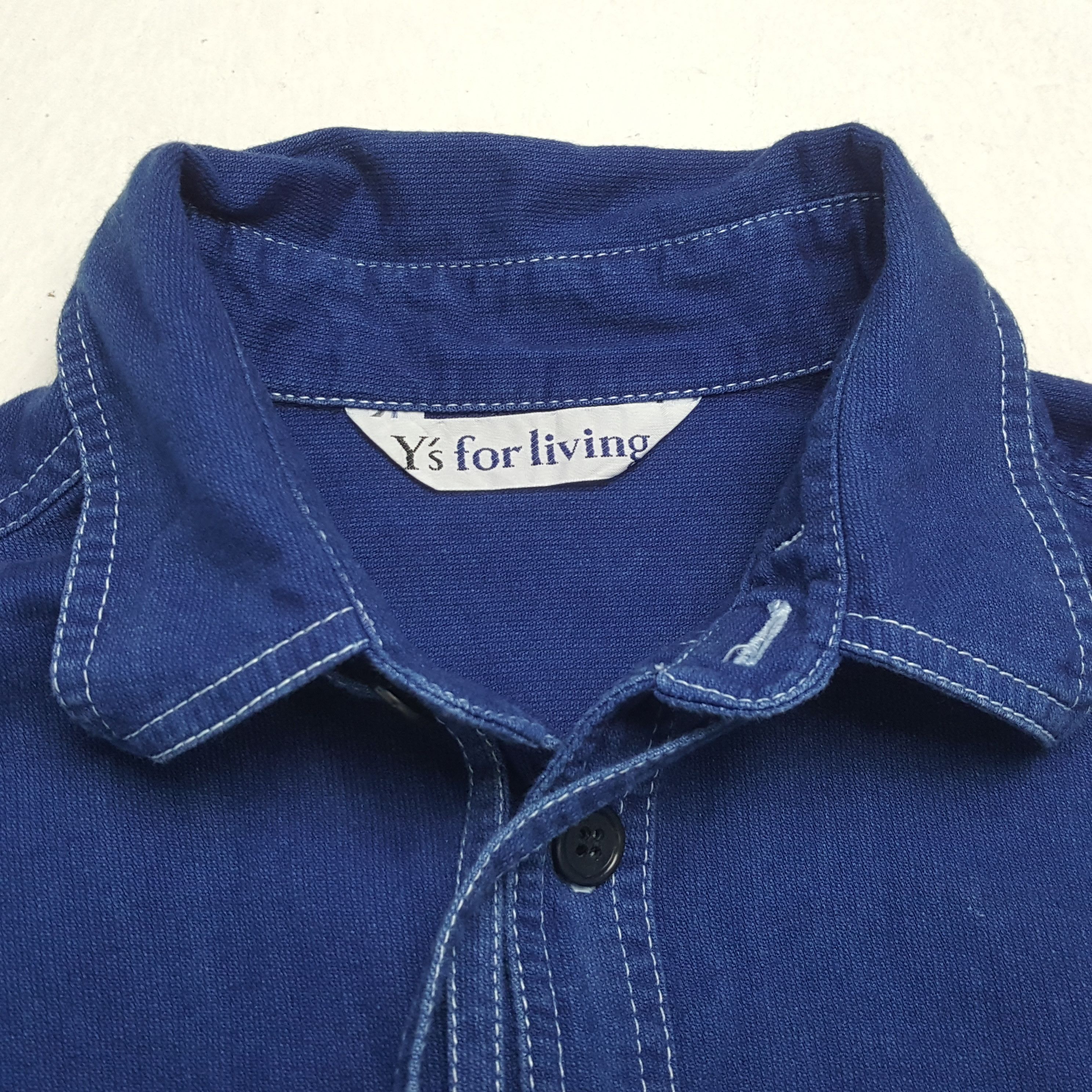 Vintage × Y's × Yohji Yamamoto Vintage Y'S FOR LIVING by YOHJI YAMAMOTO Designer Jacket Size US XL / EU 56 / 4 - 9 Thumbnail