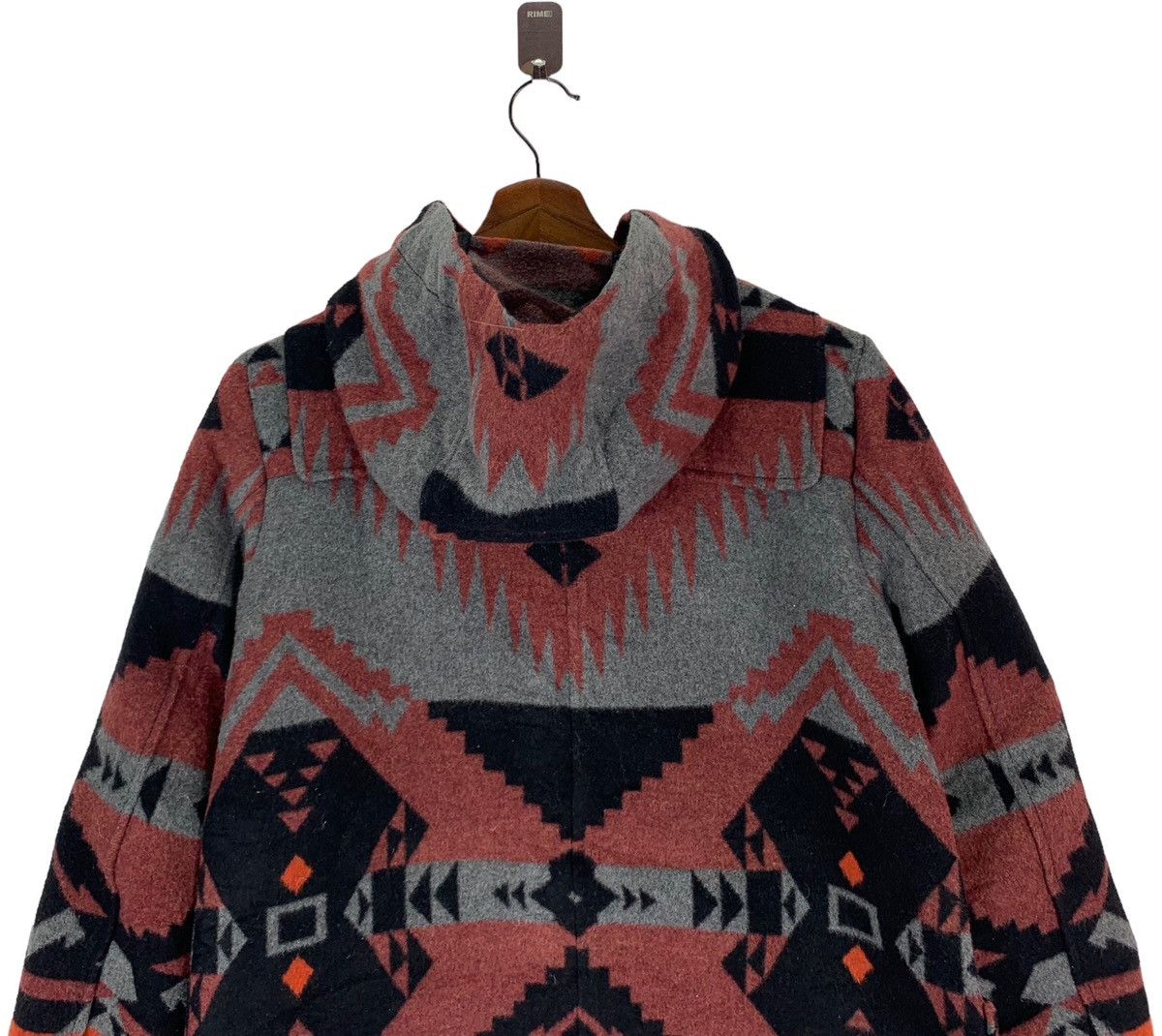 Aztech Mountain × Gap × Native VINTAGE GAP DUFFLE NATIVE AMERICAN WOOL COAT Size US M / EU 48-50 / 2 - 7 Thumbnail