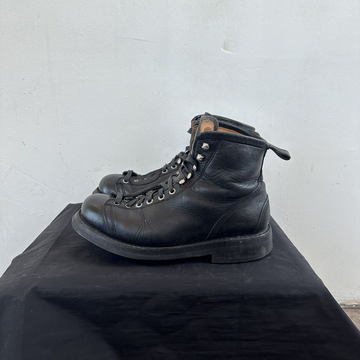 Jean Baptiste Rautureau Jean baptiste military avant garde leather boots Size US 7.5 / EU 40-41 - 6 Thumbnail