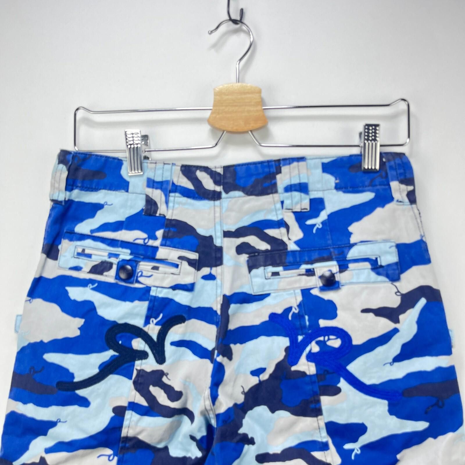 Rocawear Vintage Y2K Rocawear Blue Camo Baggy Pants Skater Waist 30 Size US 30 / EU 46 - 3 Thumbnail
