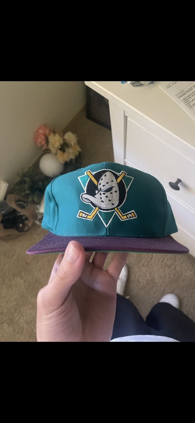 image of Nhl x The Mighty Ducks X Vintage in Purple, Men's