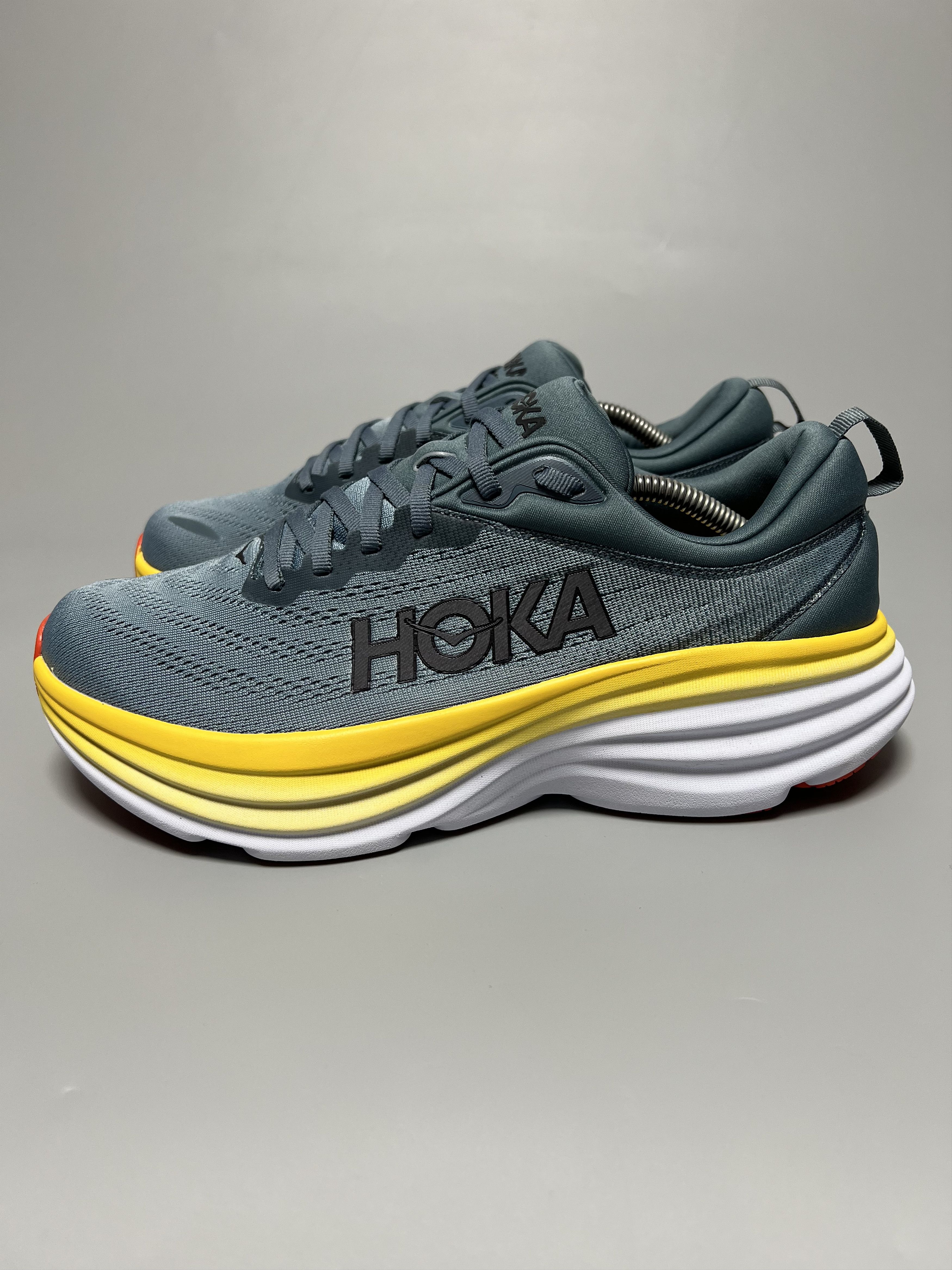Hoka 10D Hoka One One Bondi 8 Running Shoes Gym Walking Size US 10 / EU 43 - 1 Thumbnail