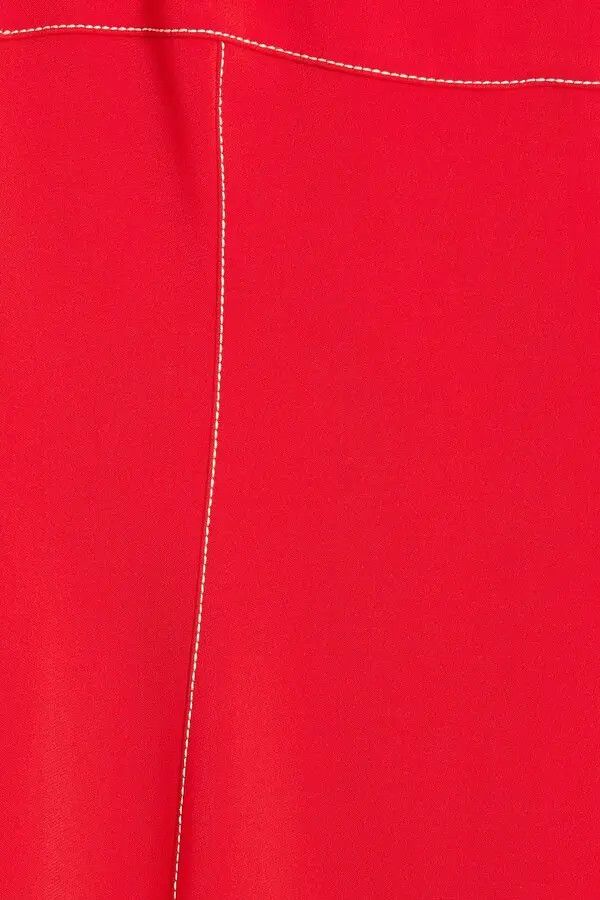 Marni o1y1025 Midi Dress in Red Size M / US 6-8 / IT 42-44 - 4 Thumbnail