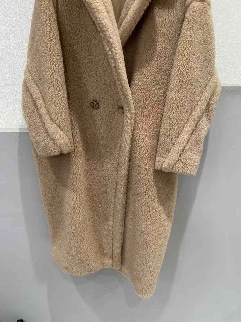 Max Mara Max Mara Gold Button Teddy Coat Size S / US 4 / IT 40 - 4 Thumbnail