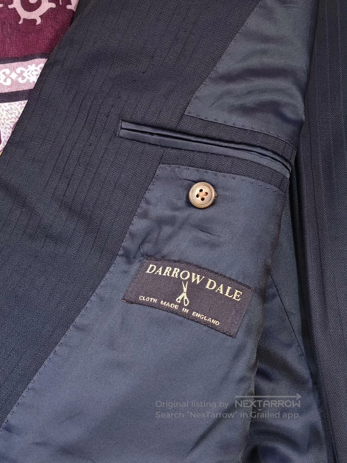 Japanese Brand Custom British Wool Suit Set. Size US M / EU 48-50 / 2 - 6 Thumbnail