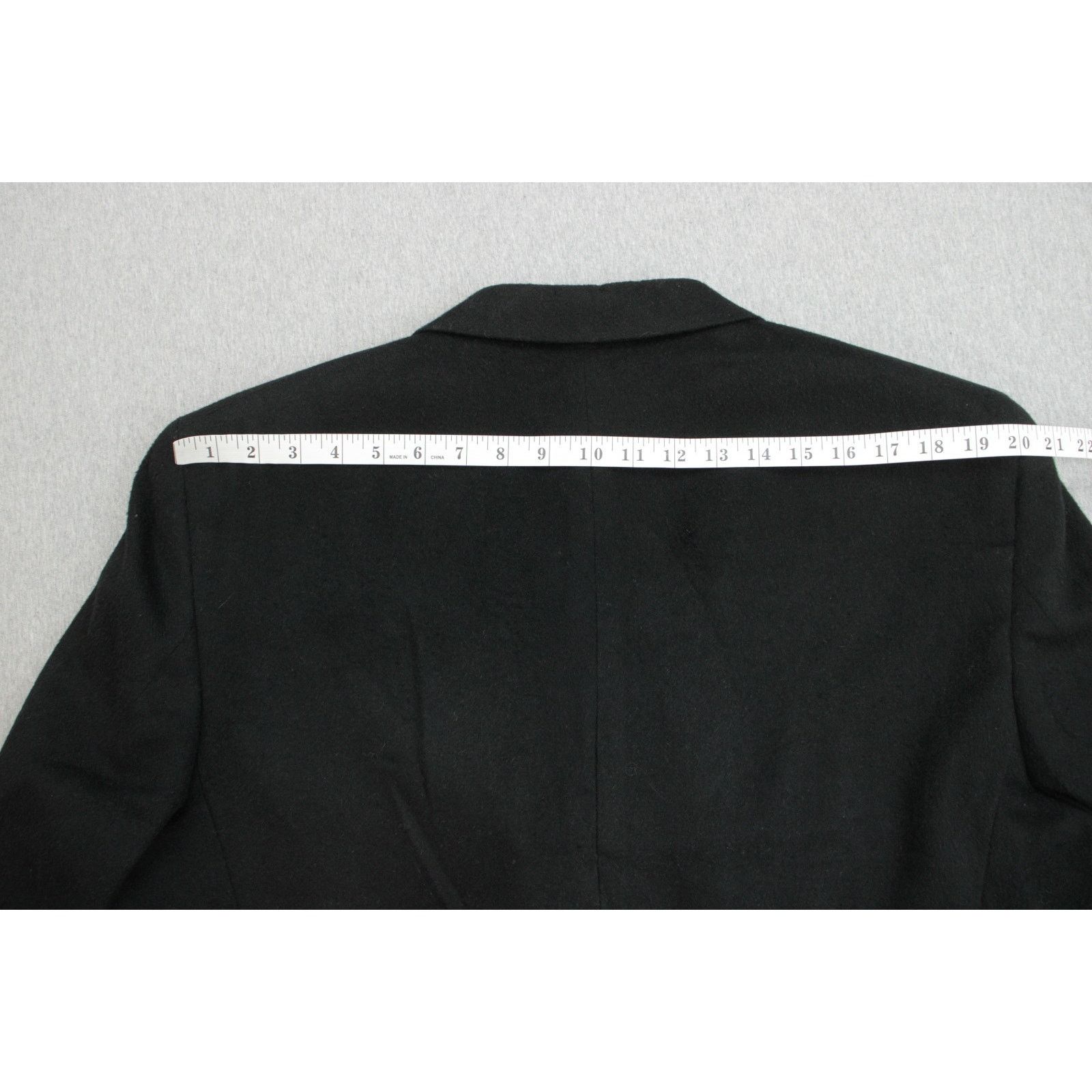Jos. A. Bank Jos A Bank Blazer Mens 44L Black Camel Hair 2 Button Size 44L - 9 Thumbnail