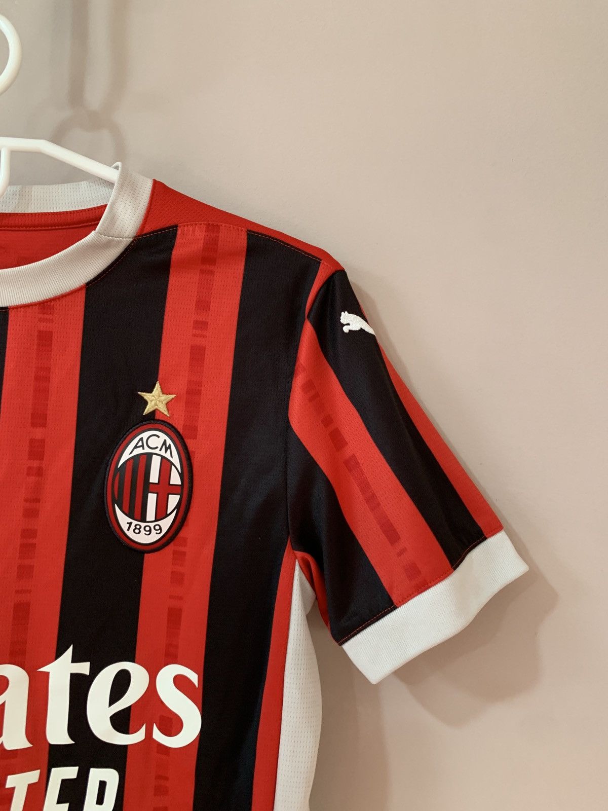 Puma AC Milan Home Football Shirt Puma Soccer Jersey Size XXS Size US XXS / EU 40 - 4 Thumbnail