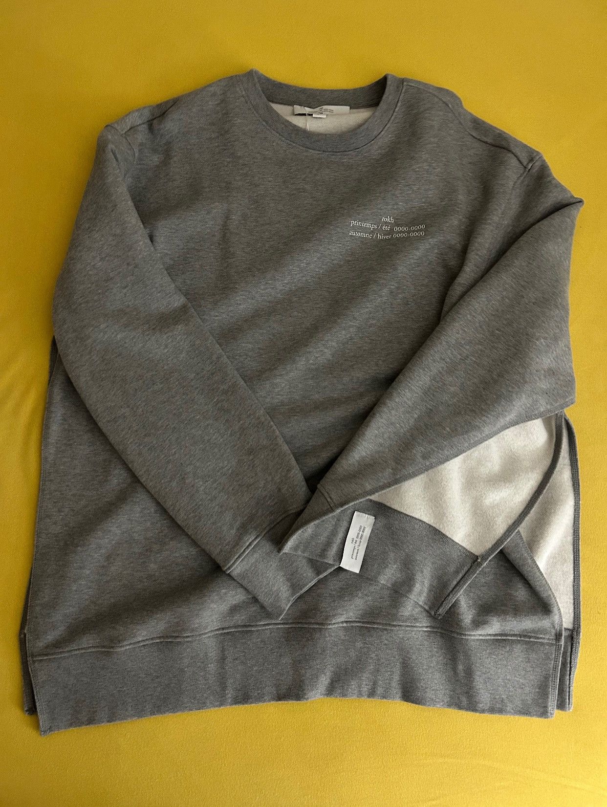 rokh OVERSIZED SLIT-SLEEVE SWEAT Size L / US 10 / IT 46 - 2 Thumbnail