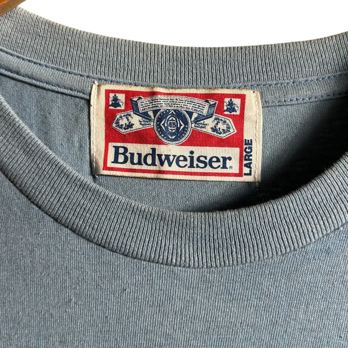 Budweiser Vintage Budweiser T Shirt Size L / US 10 / IT 46 - 6 Thumbnail