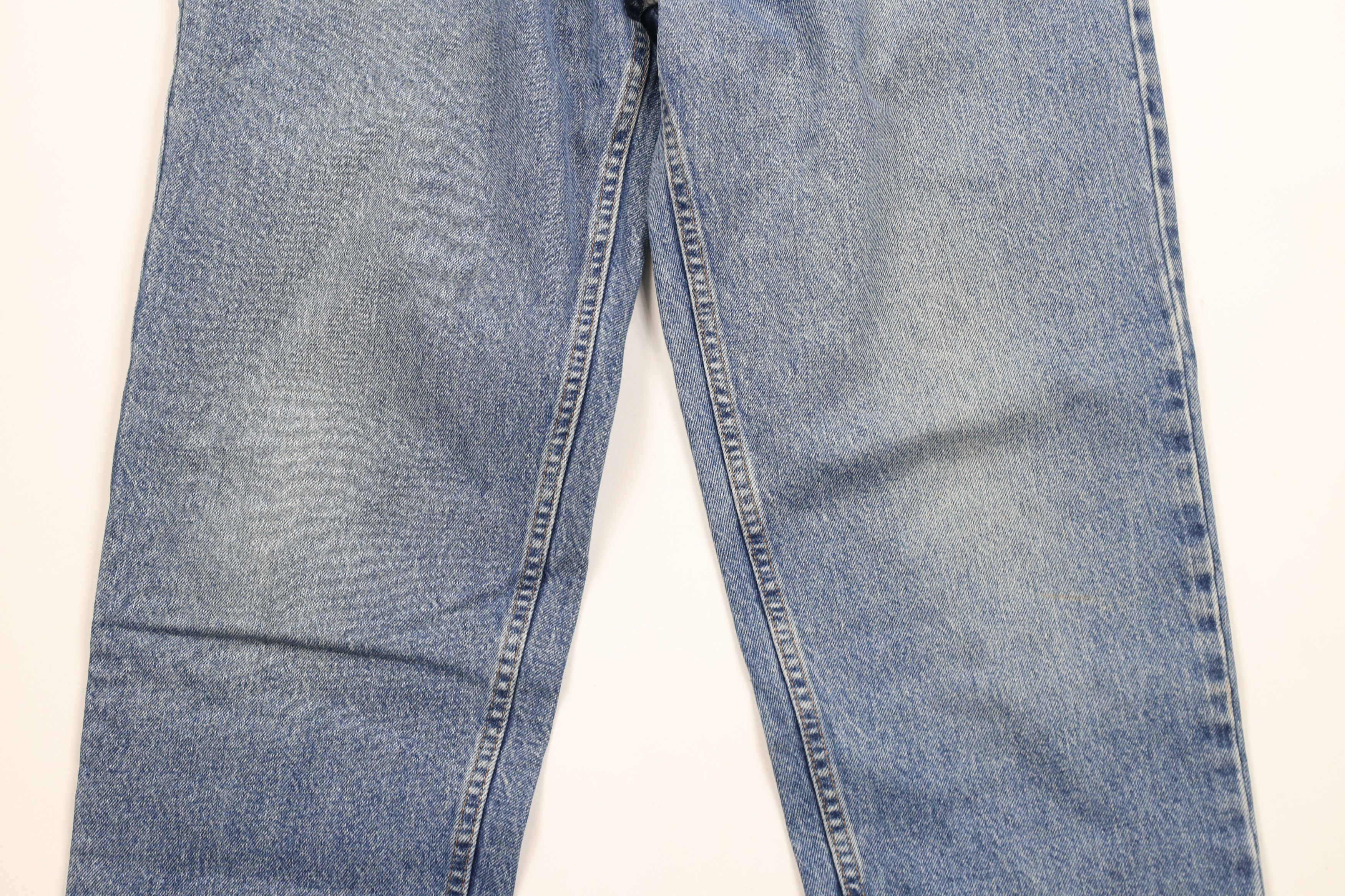 Eddie Bauer × Vintage Vintage 90s Eddie Bauer Relaxed Fit Denim Jeans Blue Cotton Size US 34 / EU 50 - 3 Thumbnail