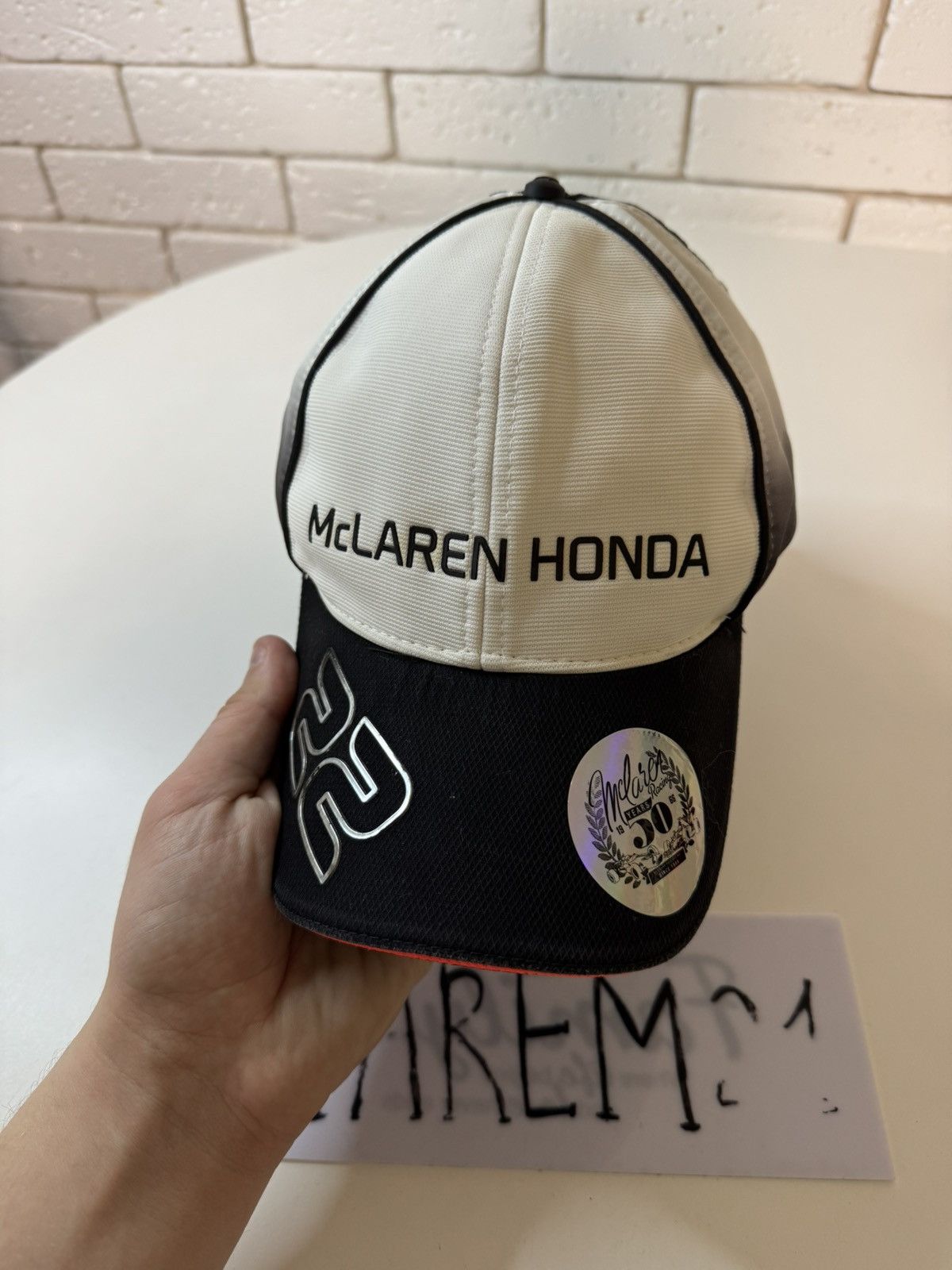 Vintage McLaren Honda vintage cap hat Size ONE SIZE - 2 Thumbnail