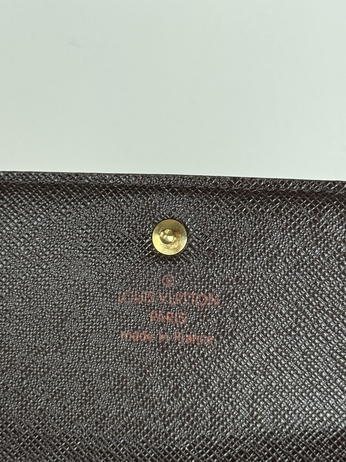 Leather × Louis Vuitton Leather wallet Louis Vuitton monogram original casual item Size ONE SIZE - 4 Thumbnail